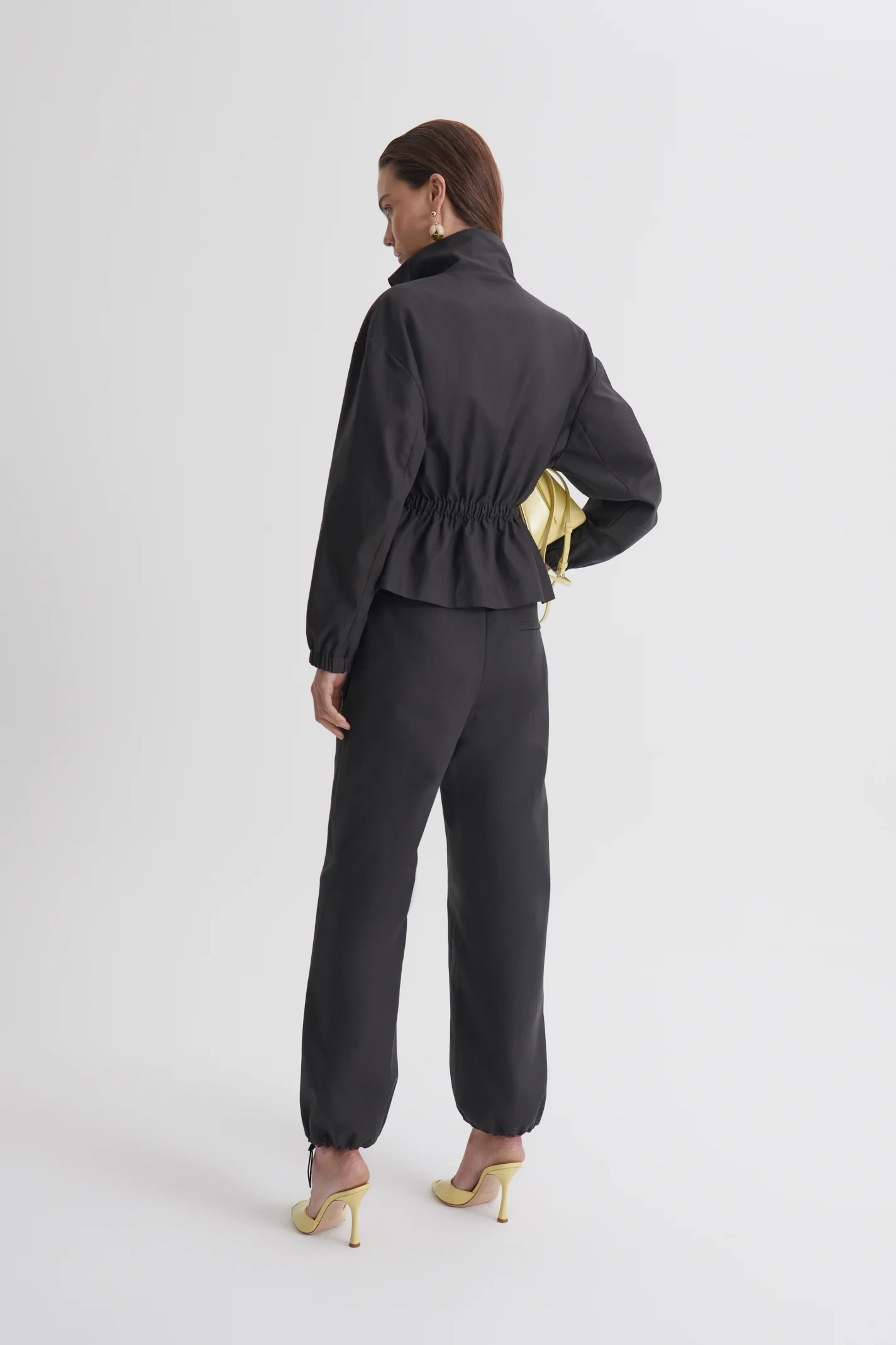 DOUBLE COTTON FUNNEL NECK JACKET - Image 5