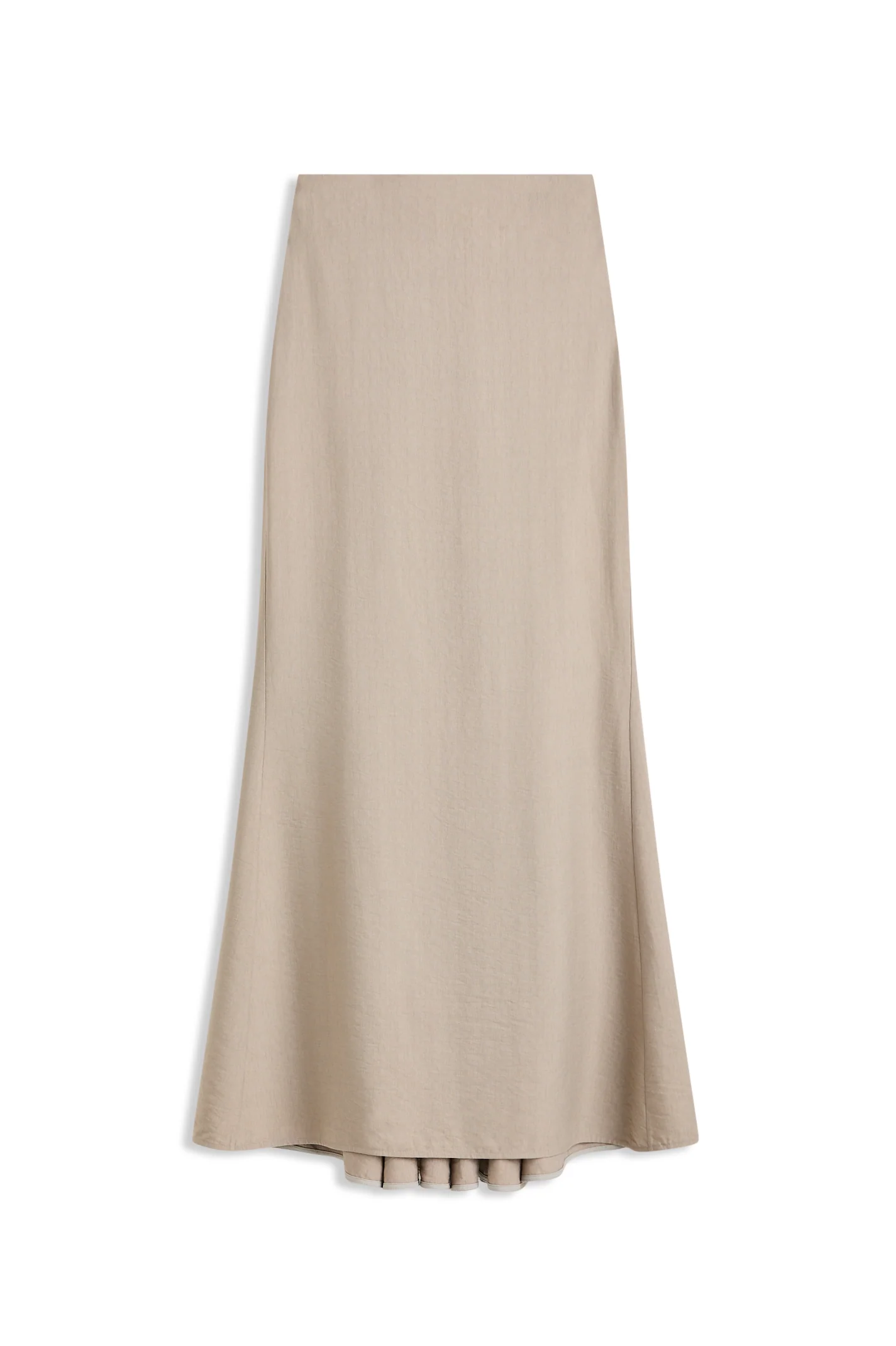DRAPED LONG SKIRT
