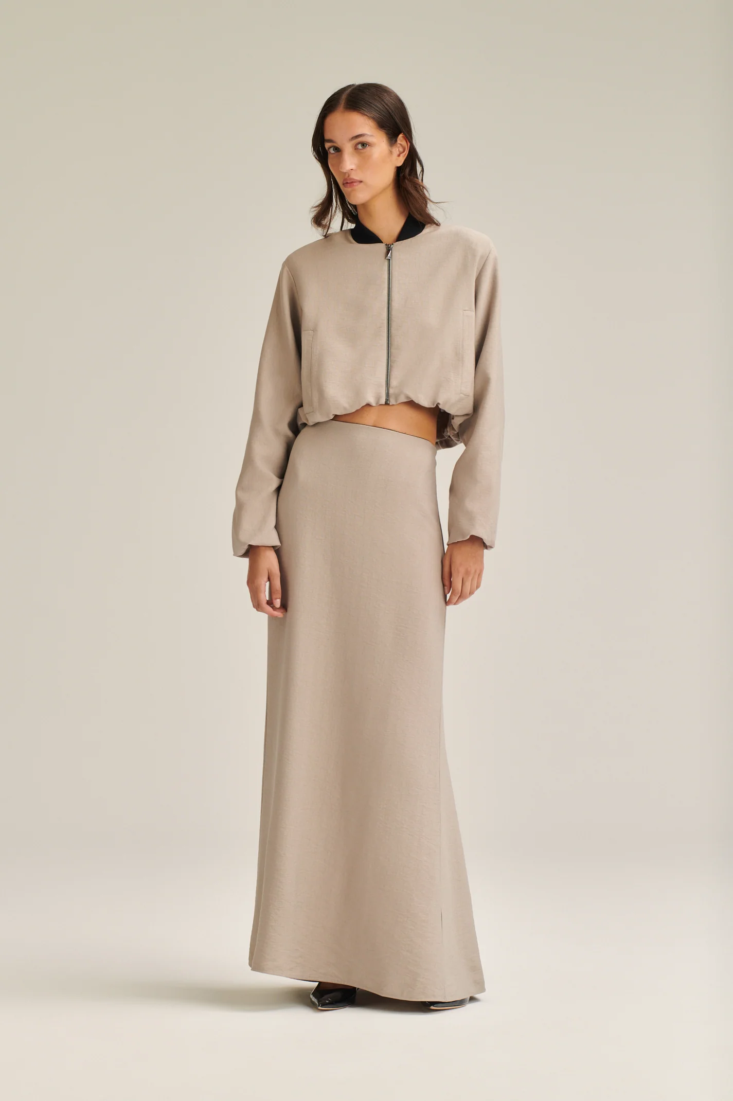 DRAPED LONG SKIRT - Image 5