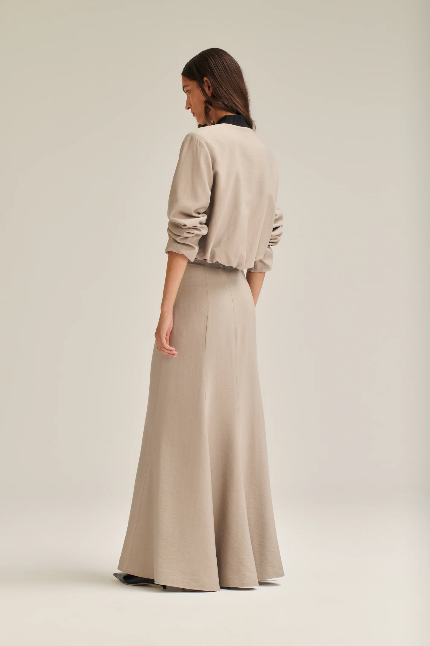 DRAPED LONG SKIRT - Image 6