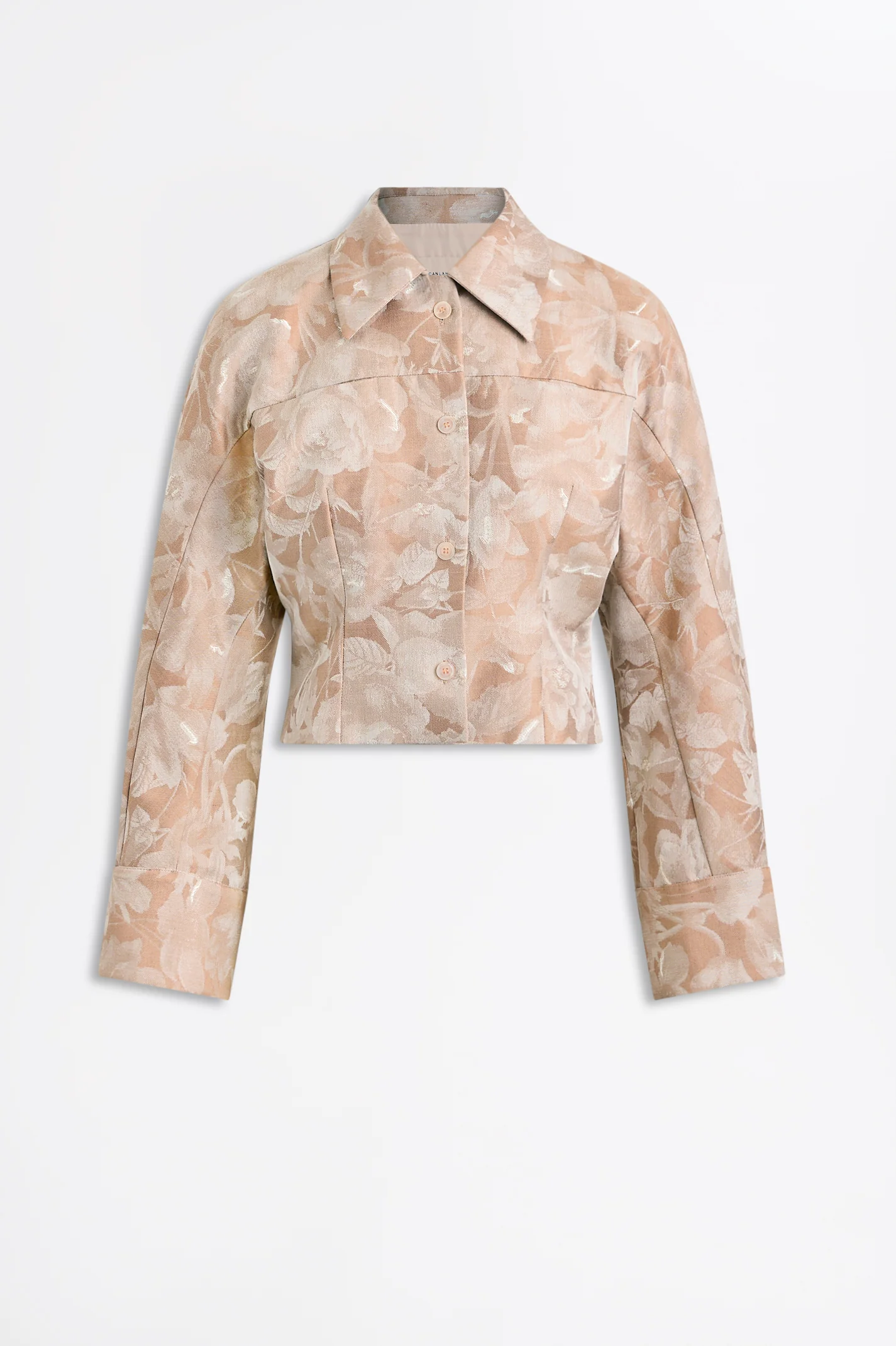 FRENCH DAMASK FLORAL JACKET - Image 2