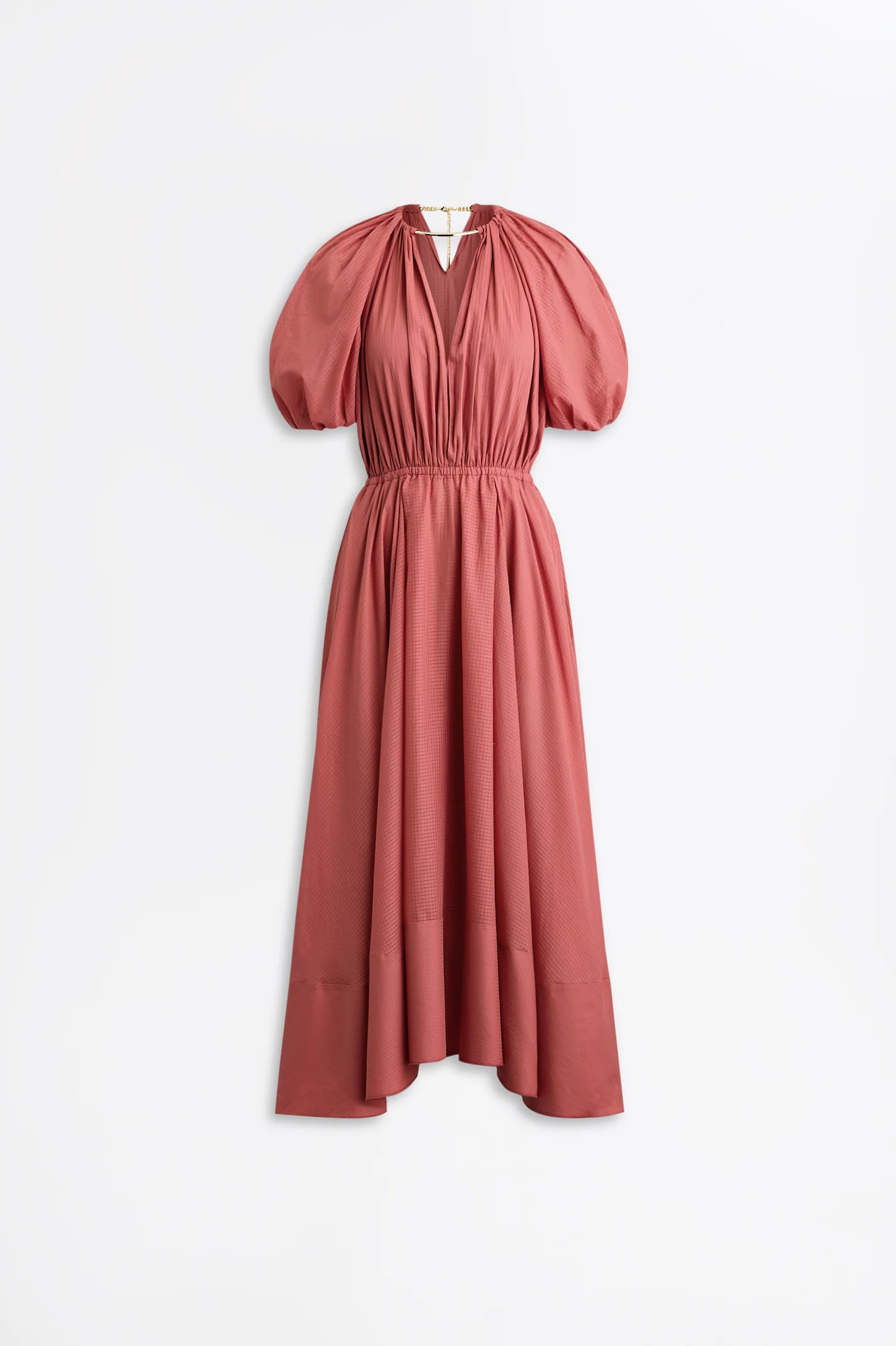 GINGHAM VOILE DRESS - Image 2