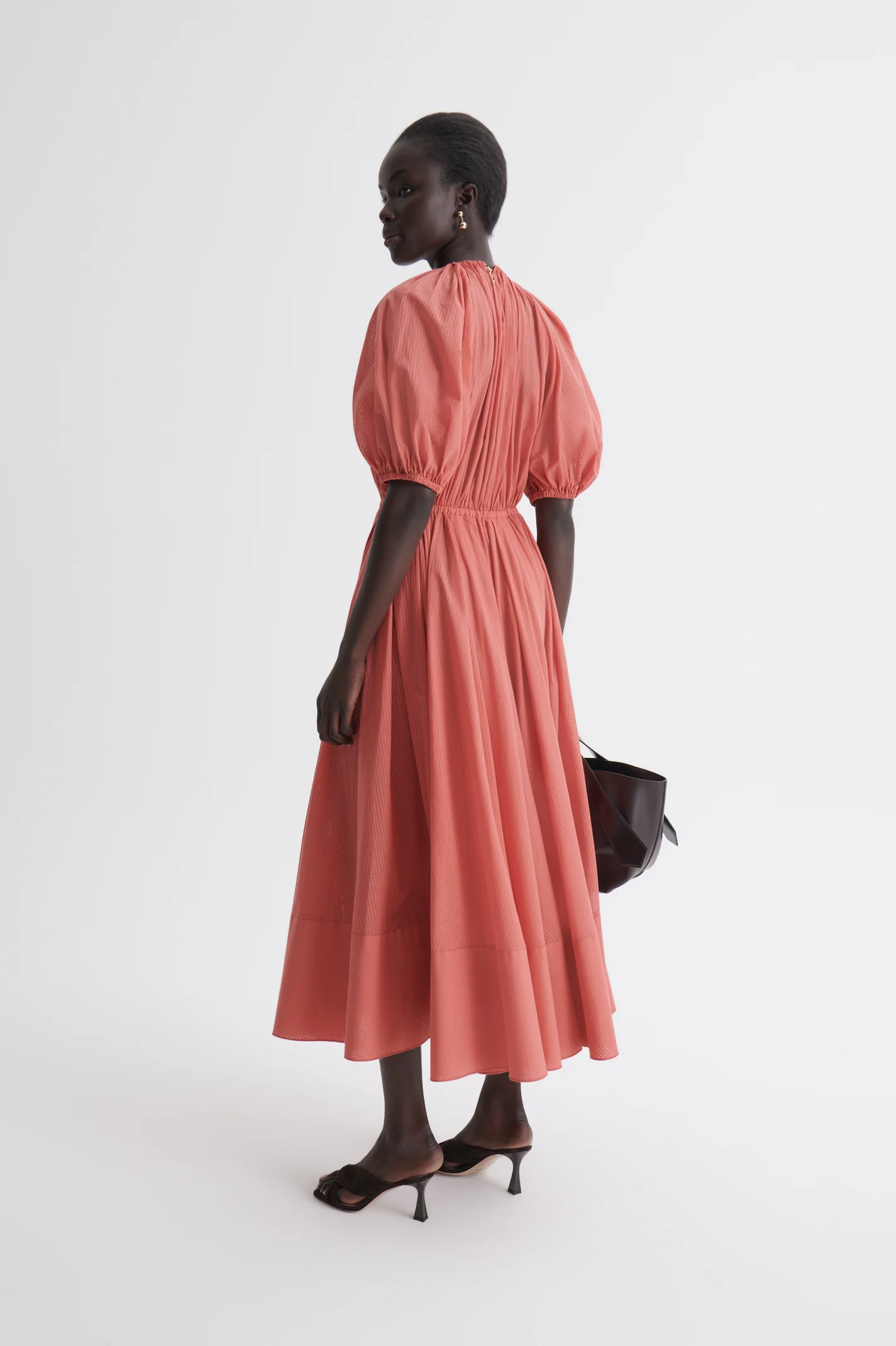 GINGHAM VOILE DRESS - Image 6