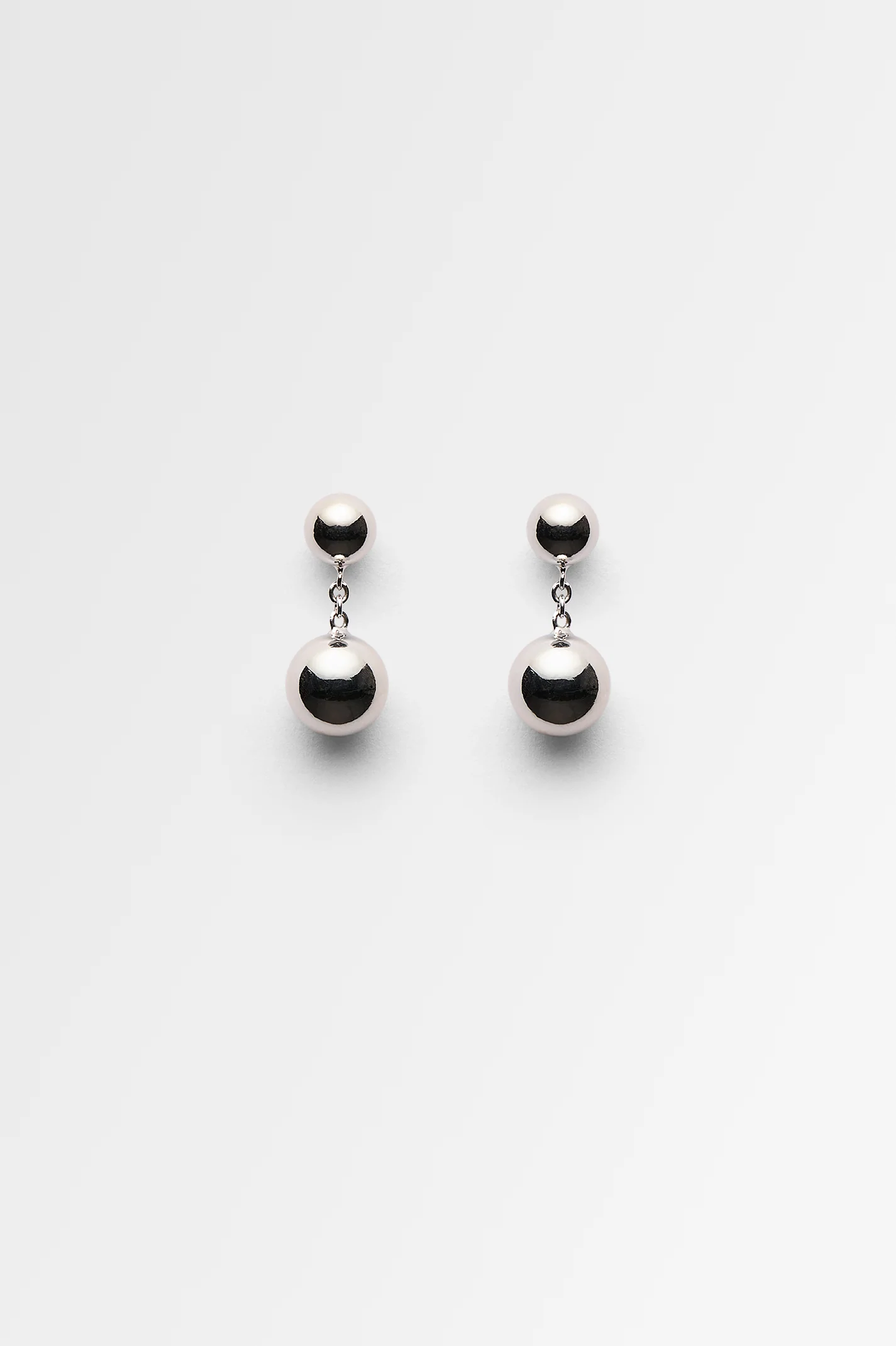 ITALIAN SPHERE DROP EARRINGS - Image 2