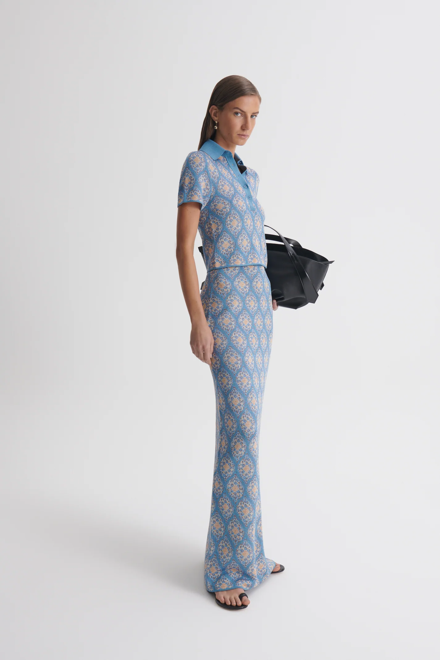 KNIT BROCADE TOP - Image 5