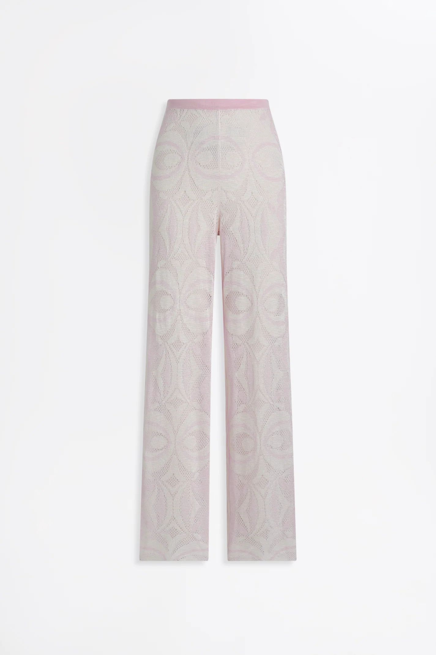 KNIT JACQUARD TROUSER - Image 2