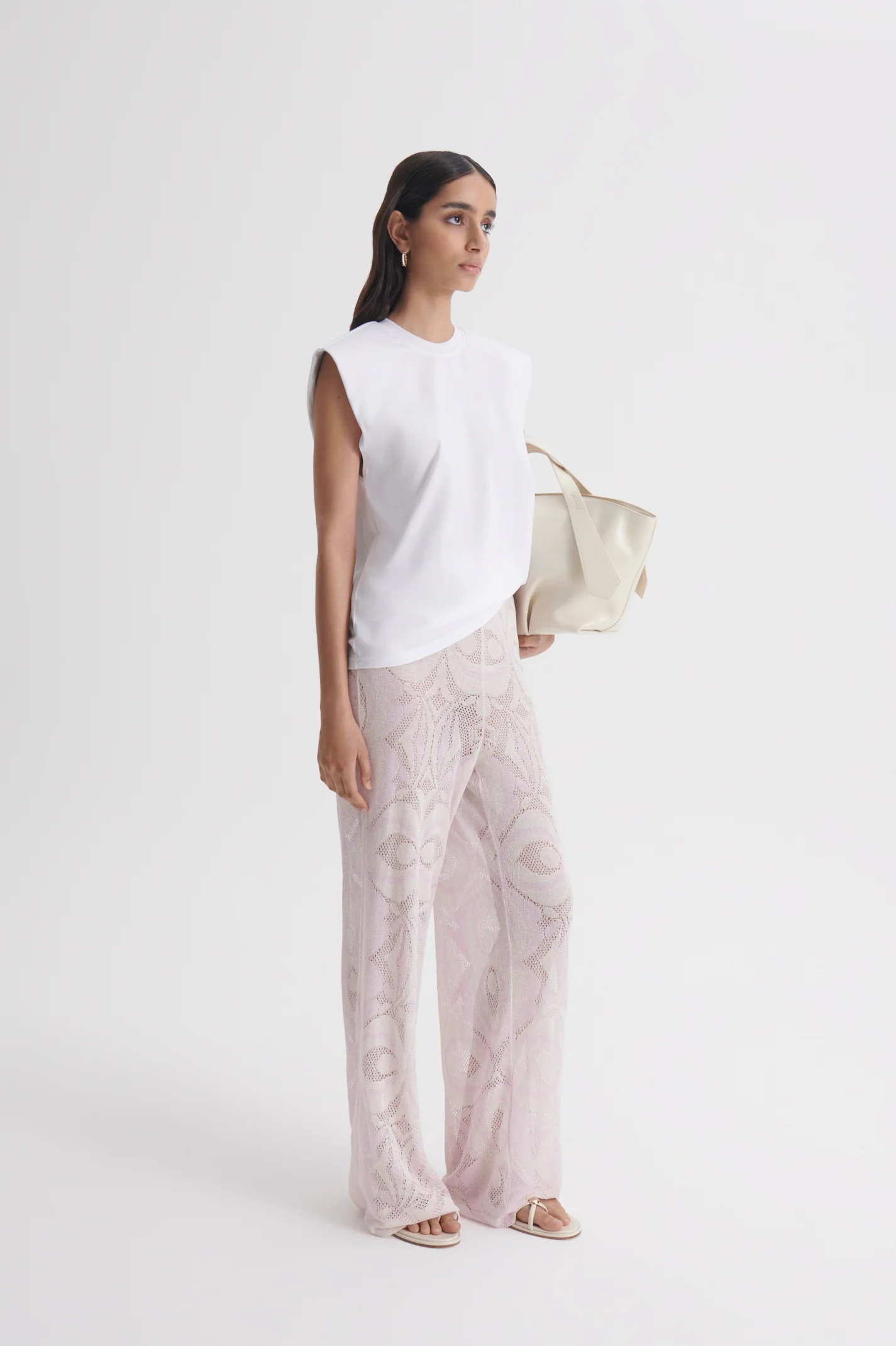 KNIT JACQUARD TROUSER - Image 4