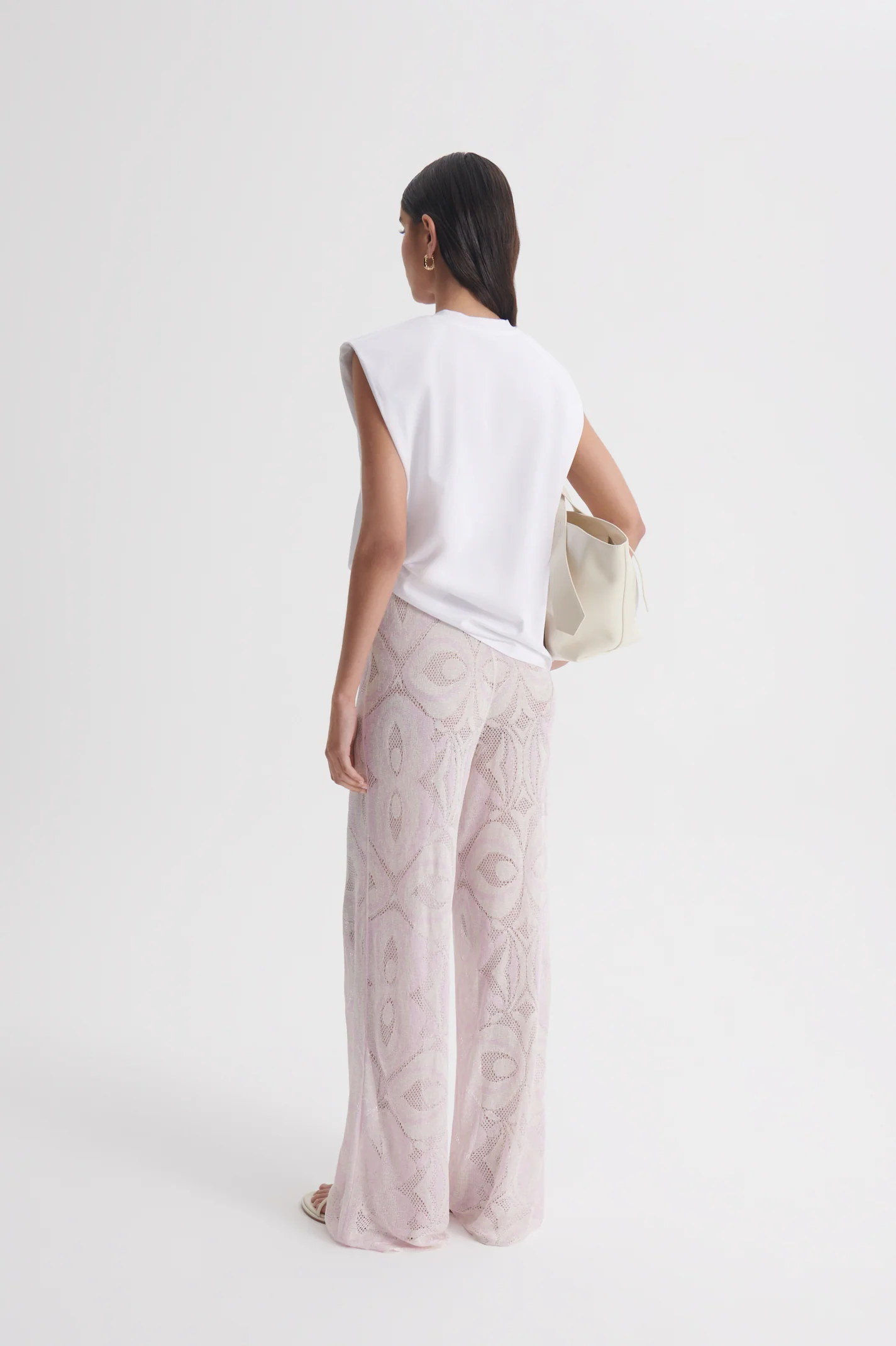 KNIT JACQUARD TROUSER - Image 5