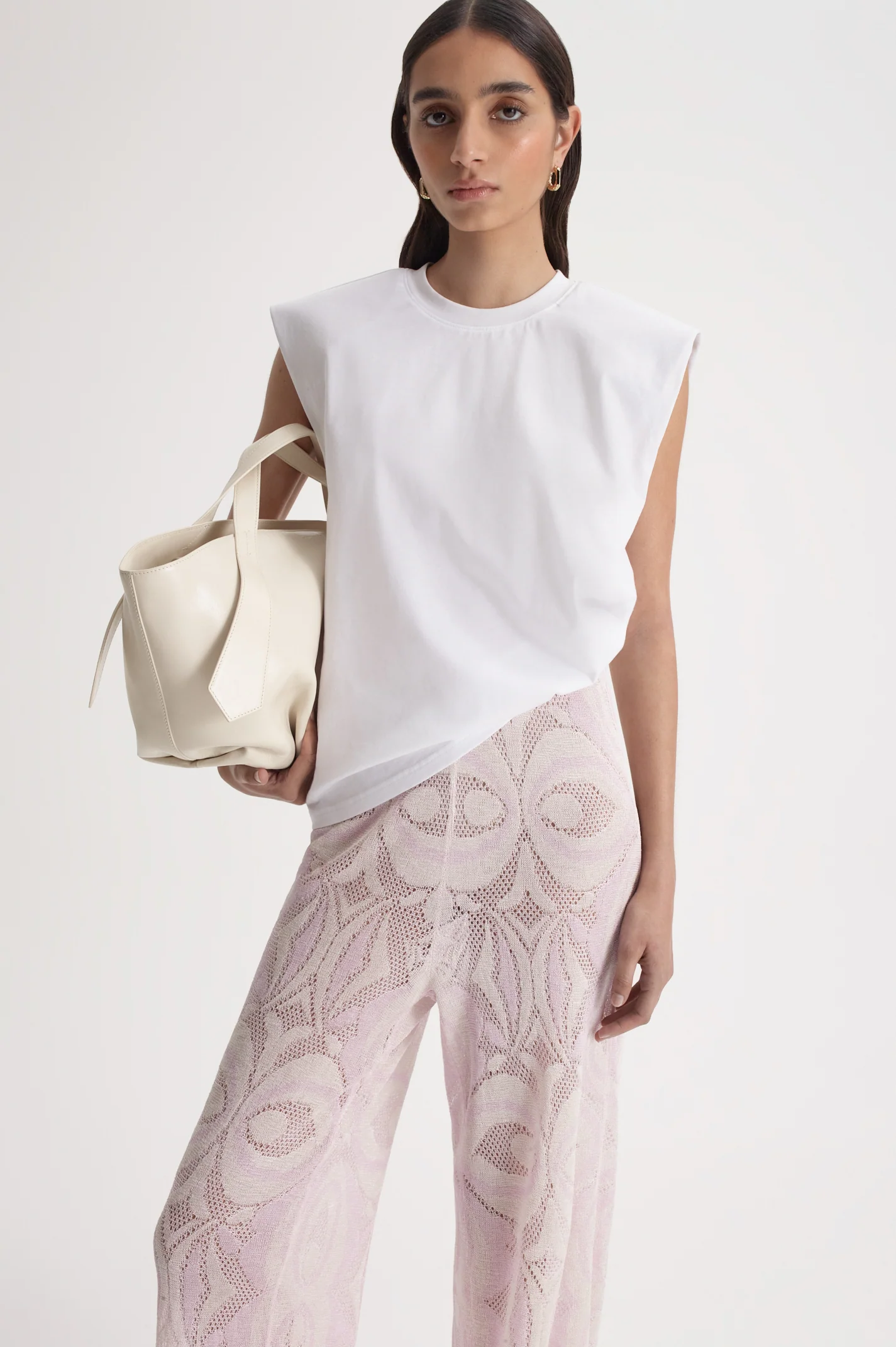 KNIT JACQUARD TROUSER - Image 6