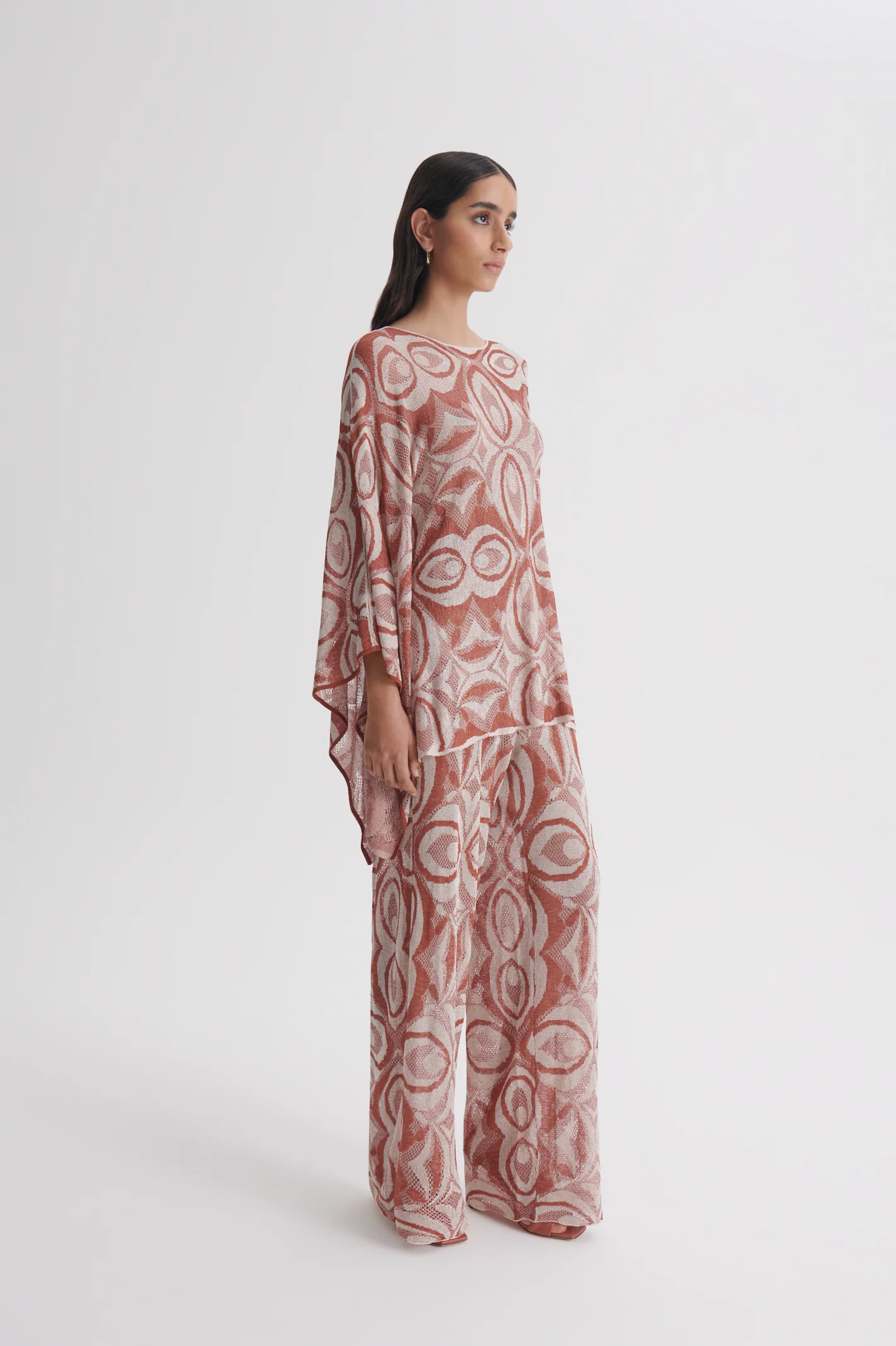 KNIT JACQUARD TROUSER - Image 4