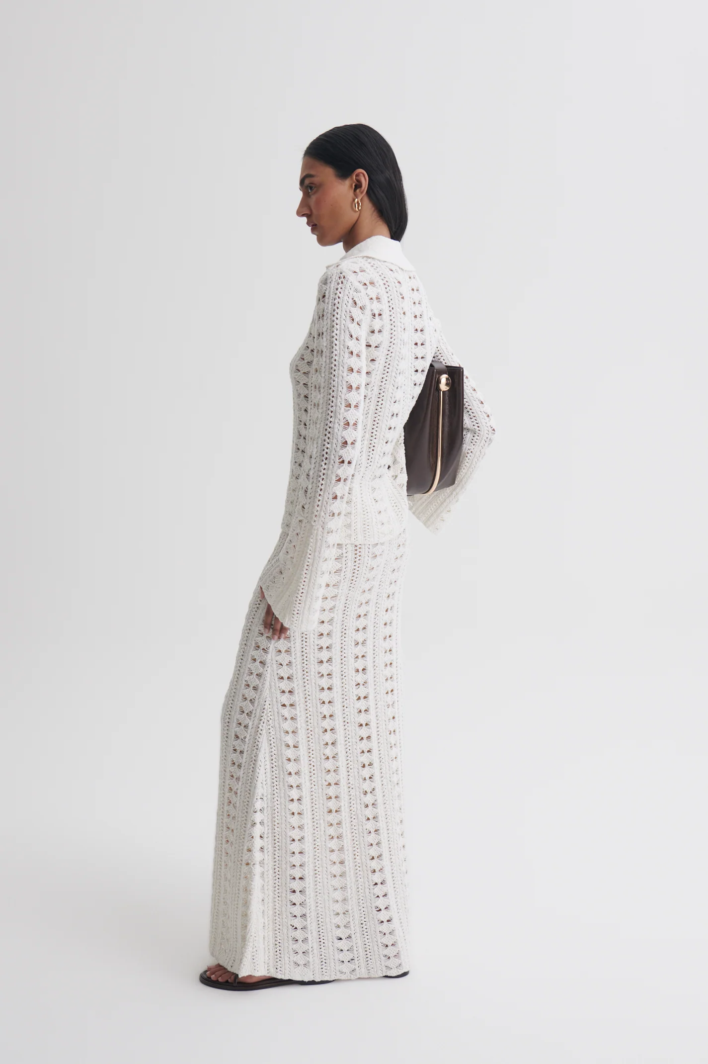 LACE KNIT SKIRT - Image 5