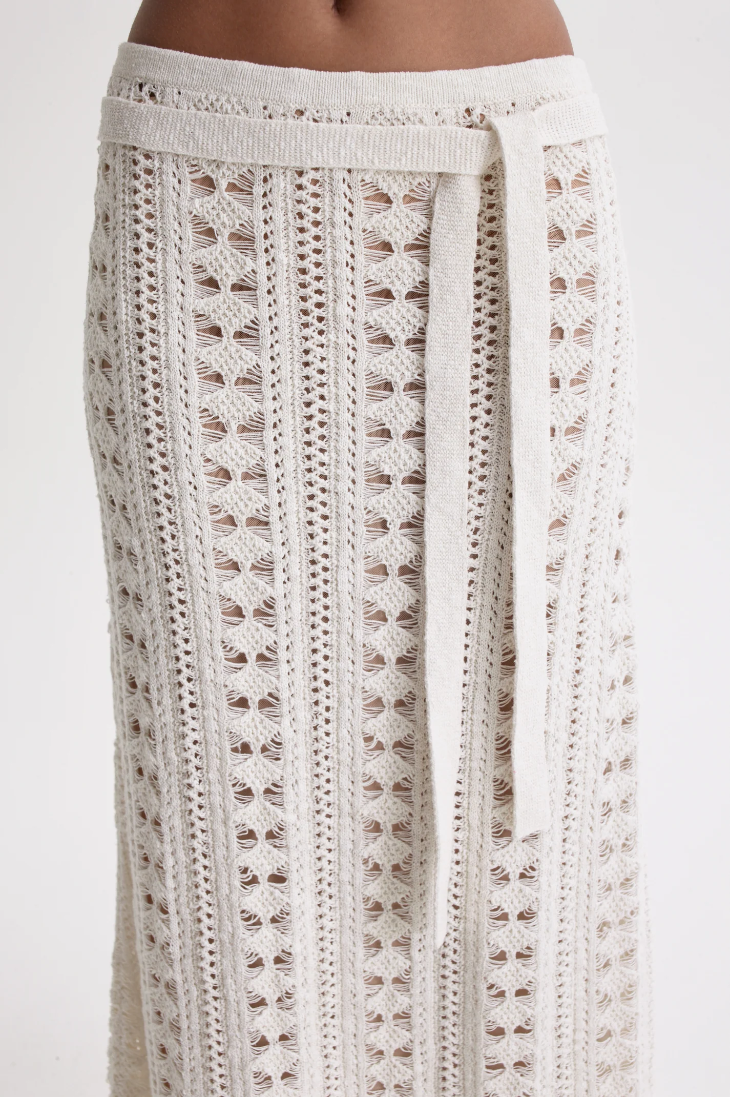 LACE KNIT SKIRT - Image 6