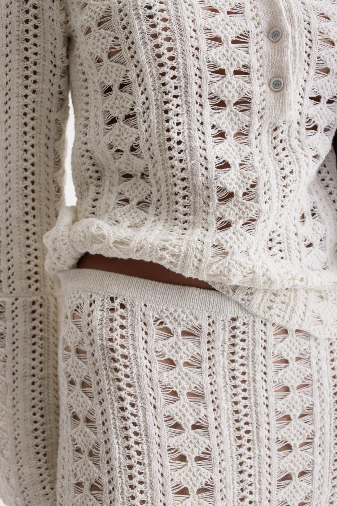 LACE KNIT SKIRT - Image 8