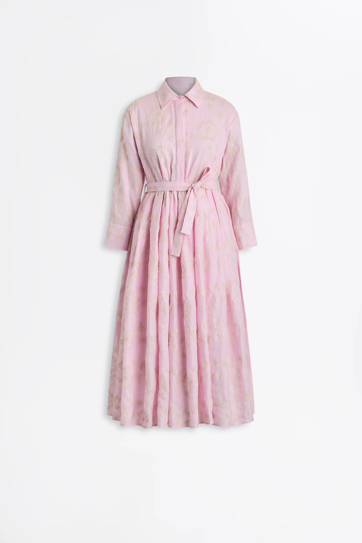 LINEN CORNELLI SHIRT DRESS - Image 2