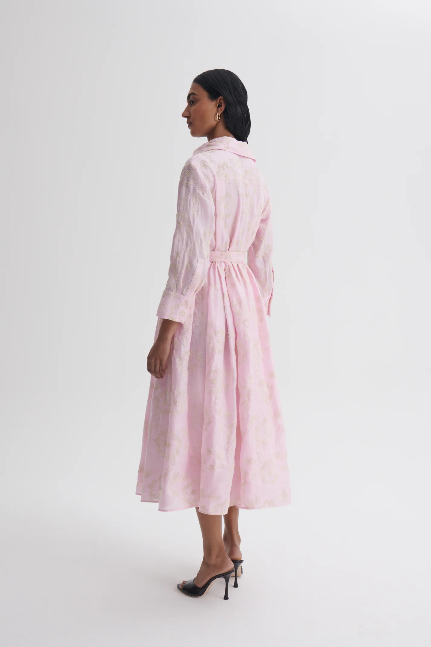 LINEN CORNELLI SHIRT DRESS - Image 6