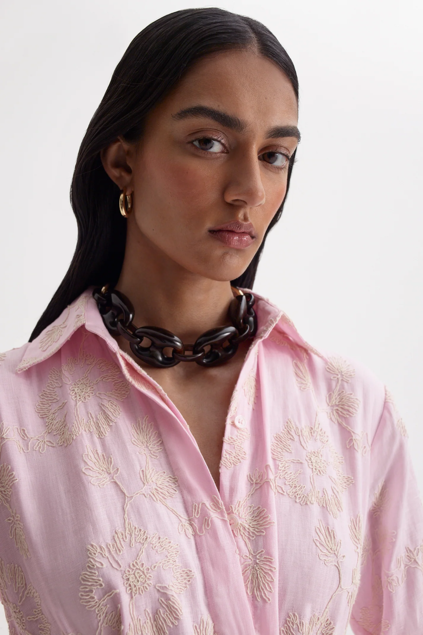 LINEN CORNELLI SHIRT DRESS - Image 7