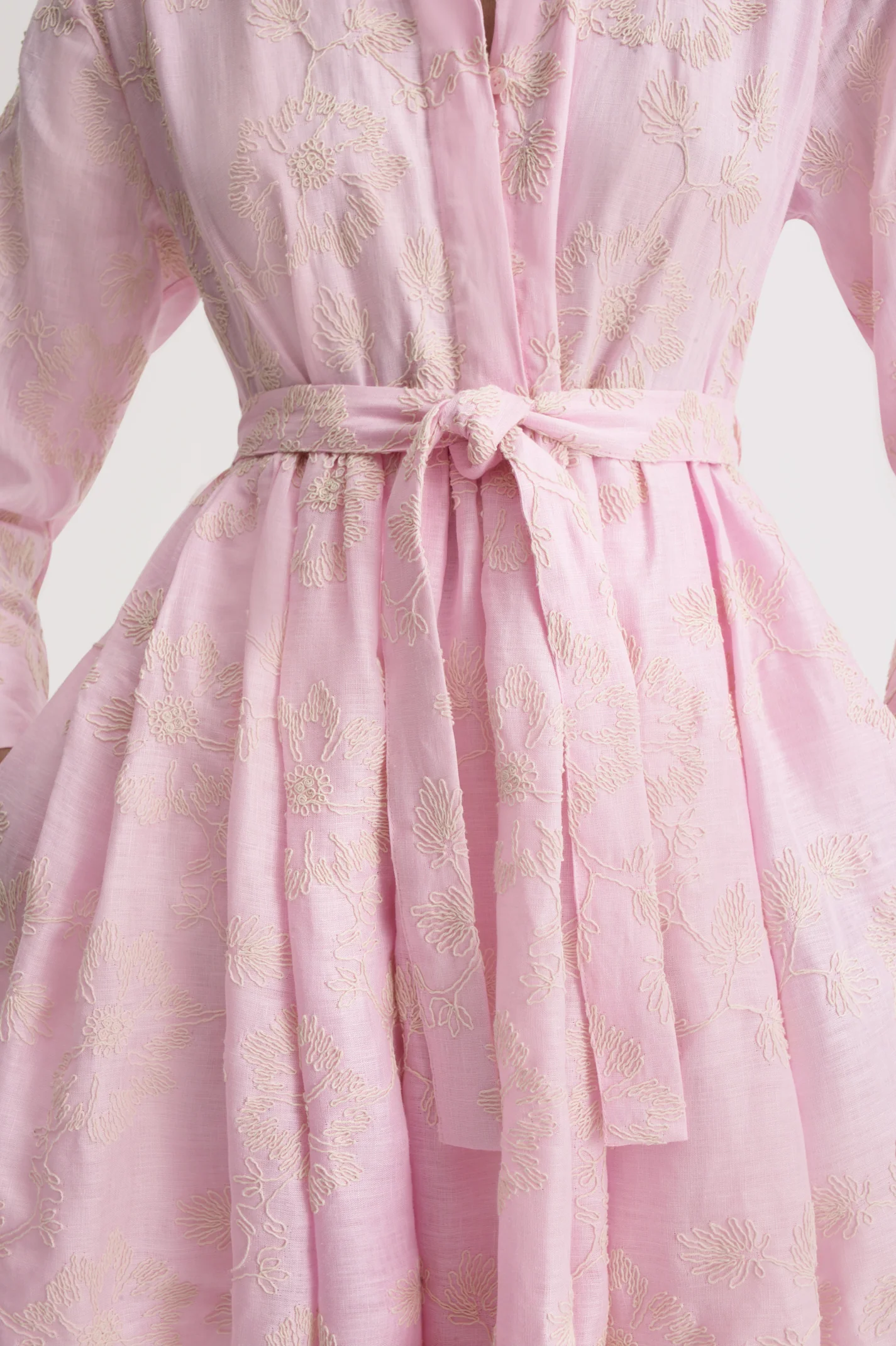 LINEN CORNELLI SHIRT DRESS - Image 8