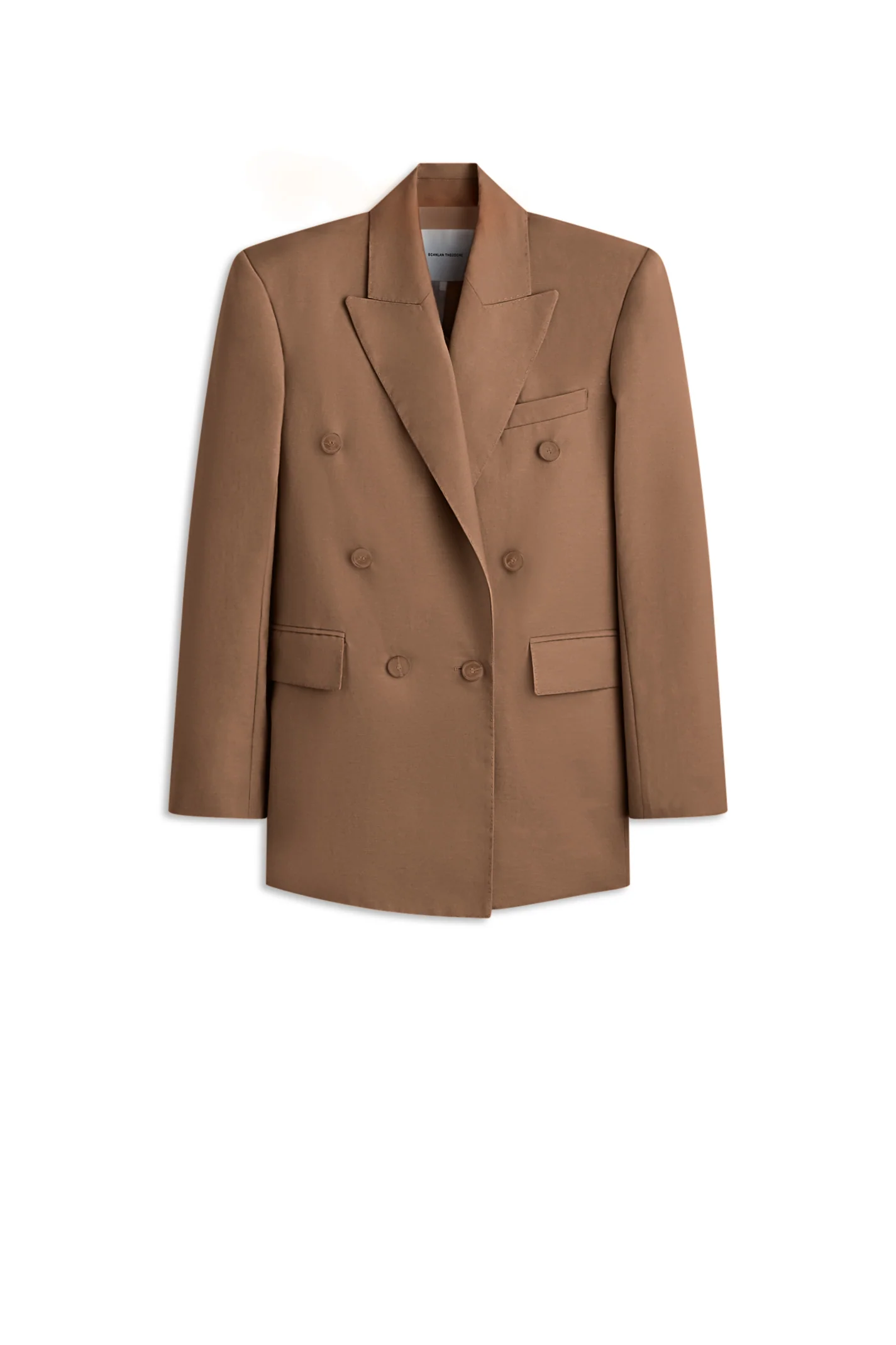 LINEN DOUBLE BREASTED JACKET