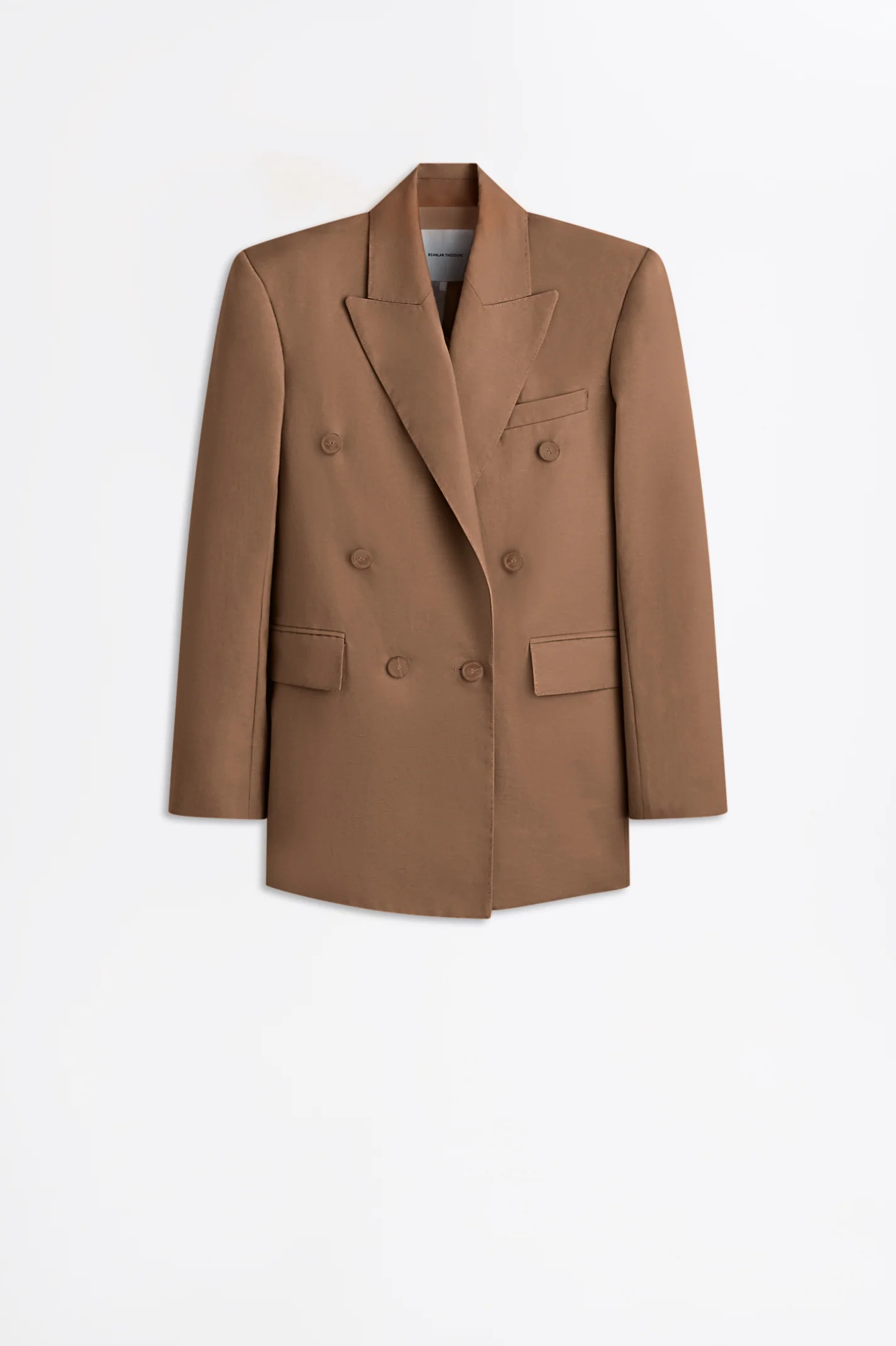 LINEN DOUBLE BREASTED JACKET - Image 2