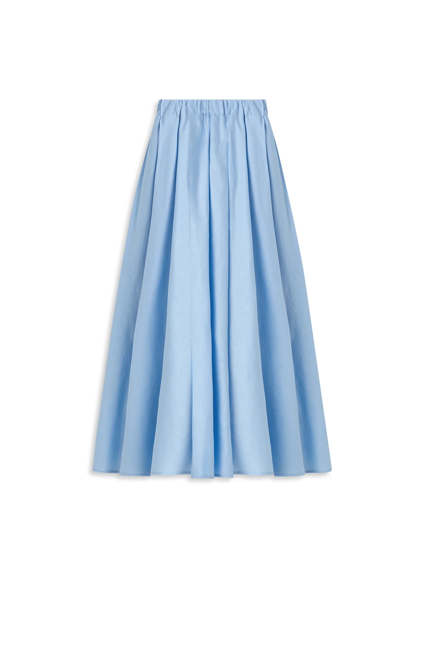 LINEN GATHER SKIRT