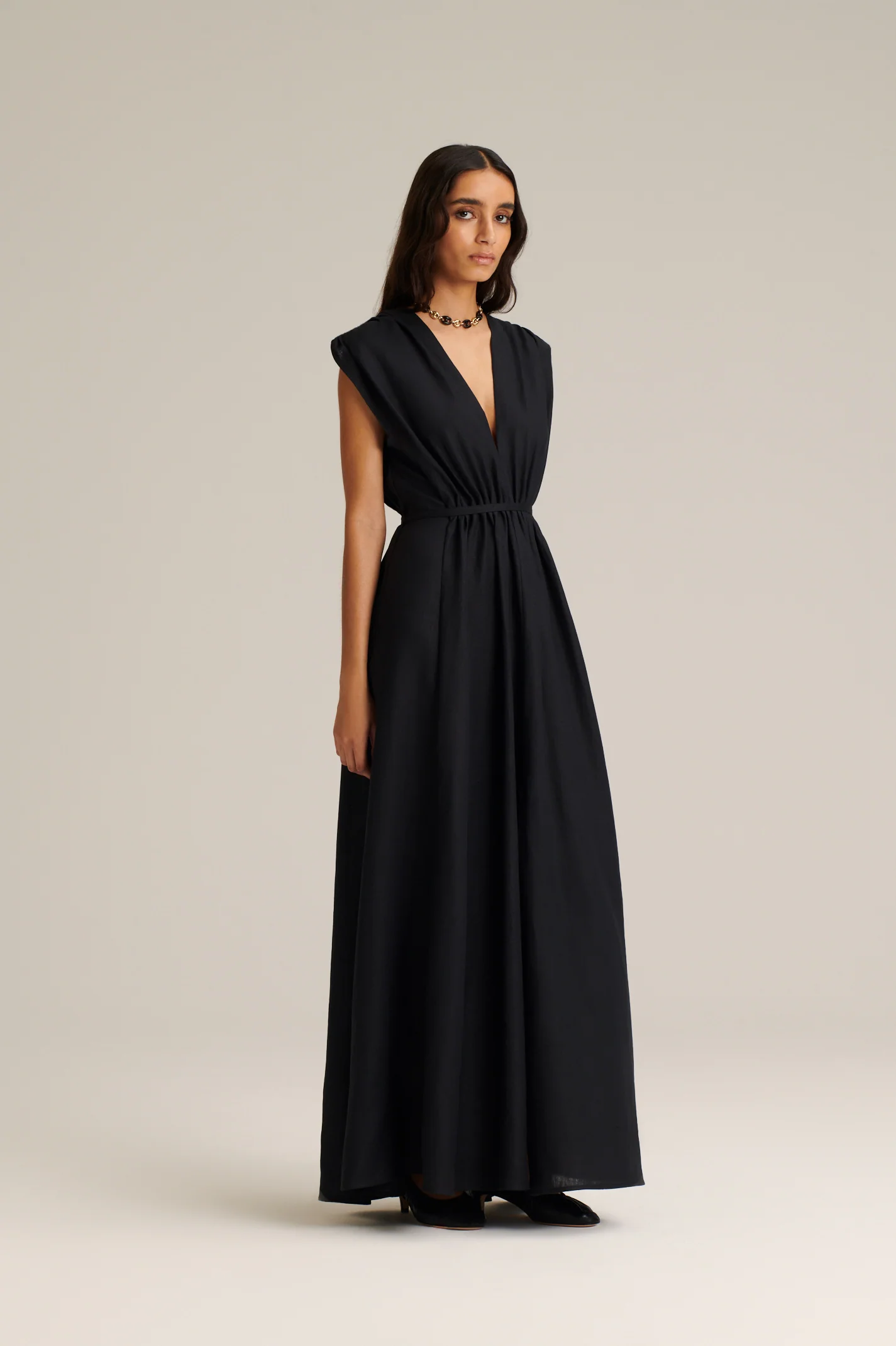LINEN LONG DRESS - Image 5