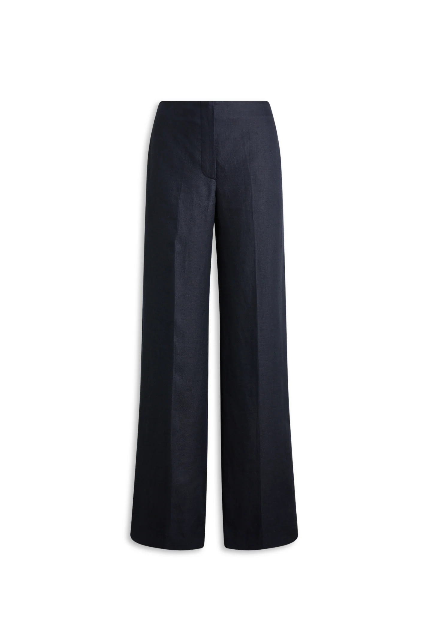 LINEN MID RISE TROUSER
