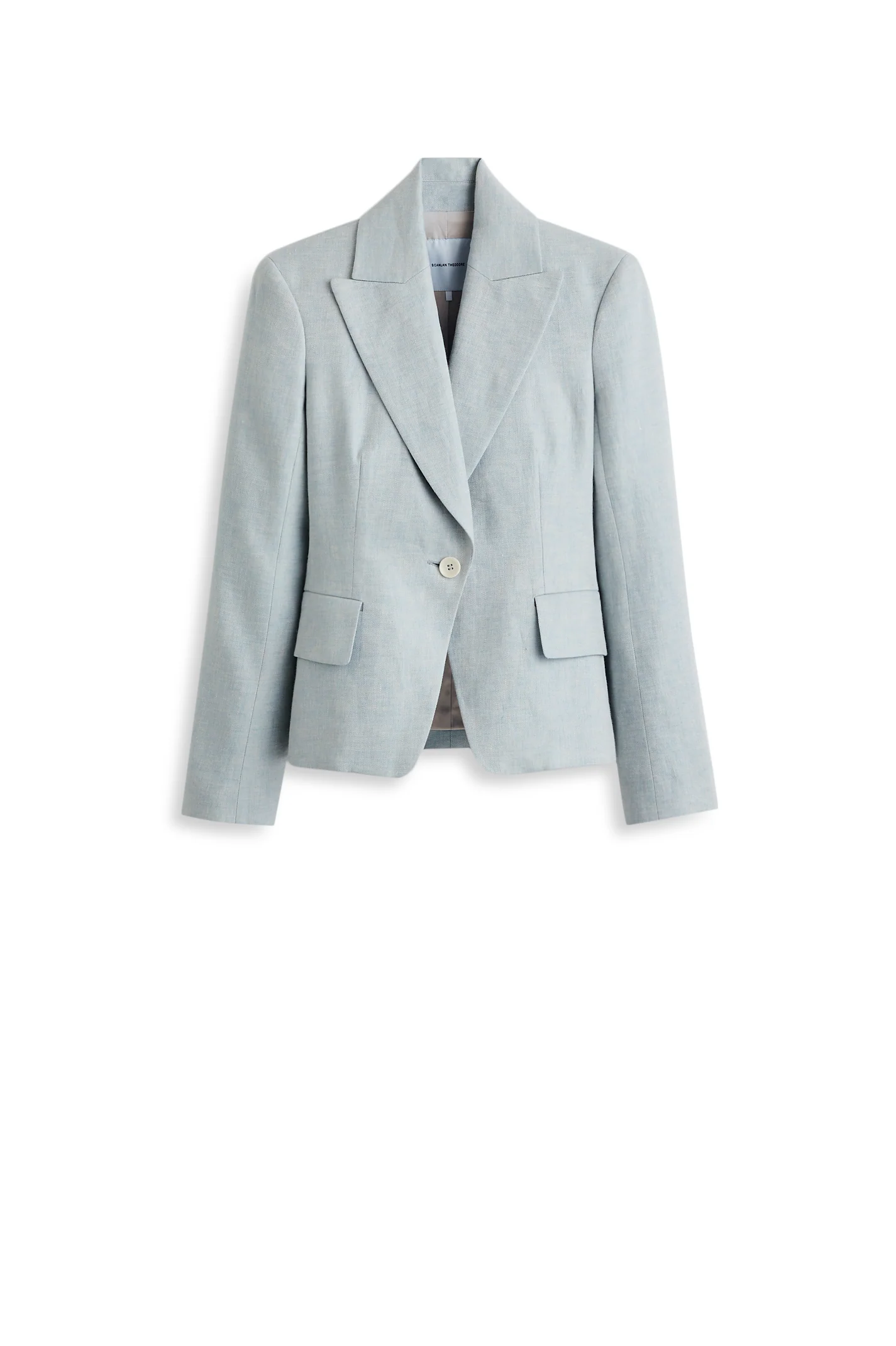 LINEN ONE BUTTON JACKET