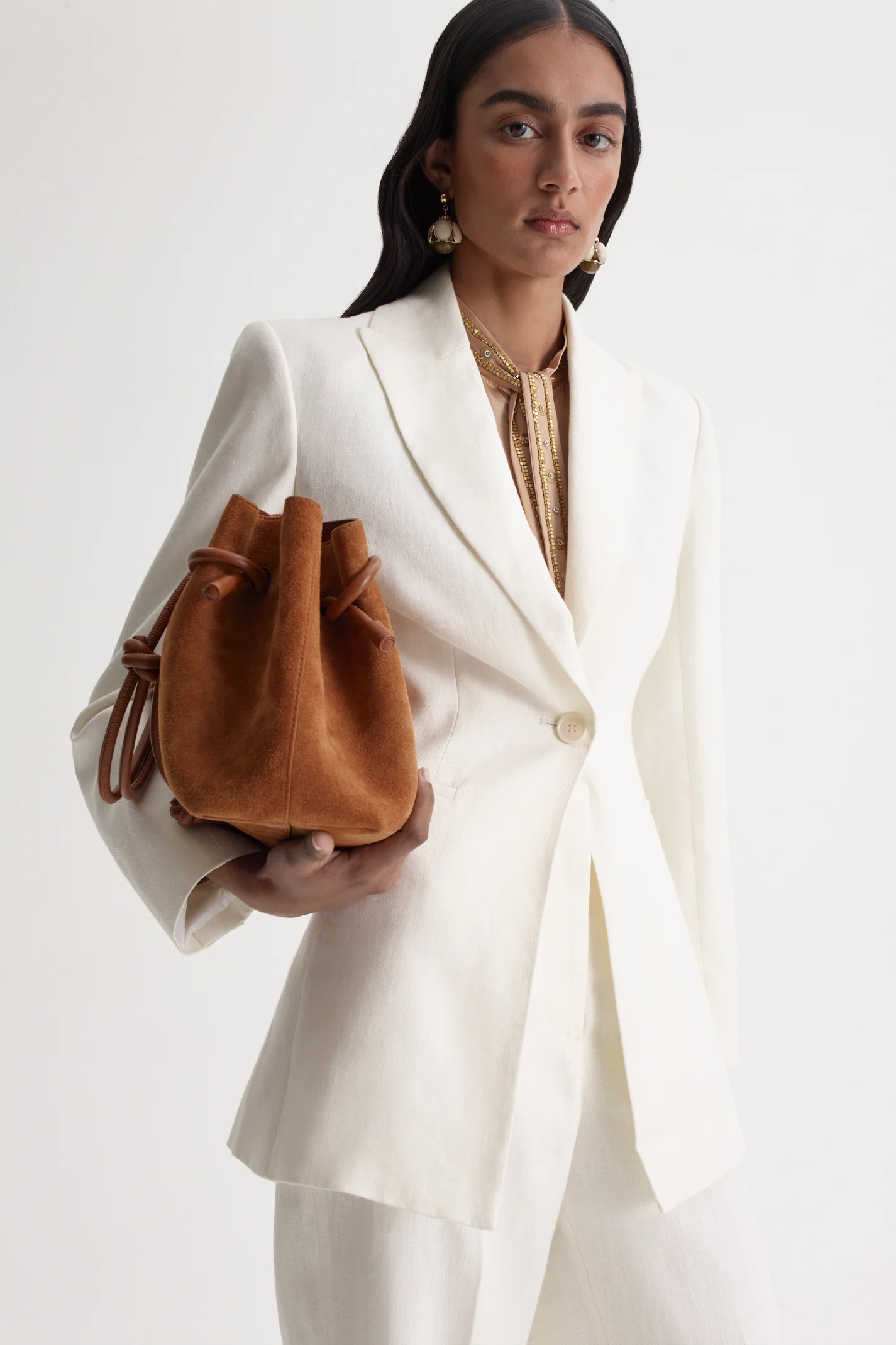 LINEN TAILORED JACKET - Image 3
