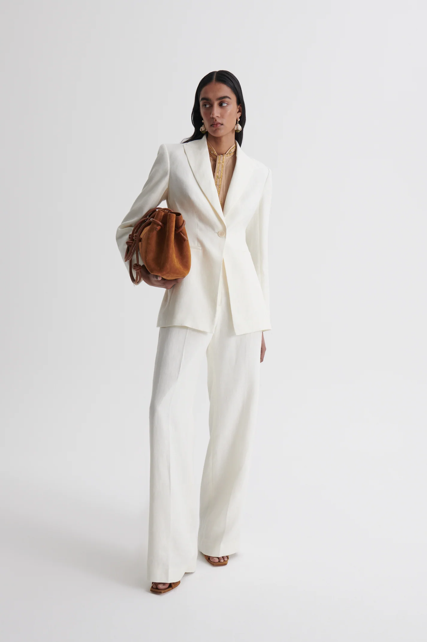 LINEN TAILORED JACKET - Image 4
