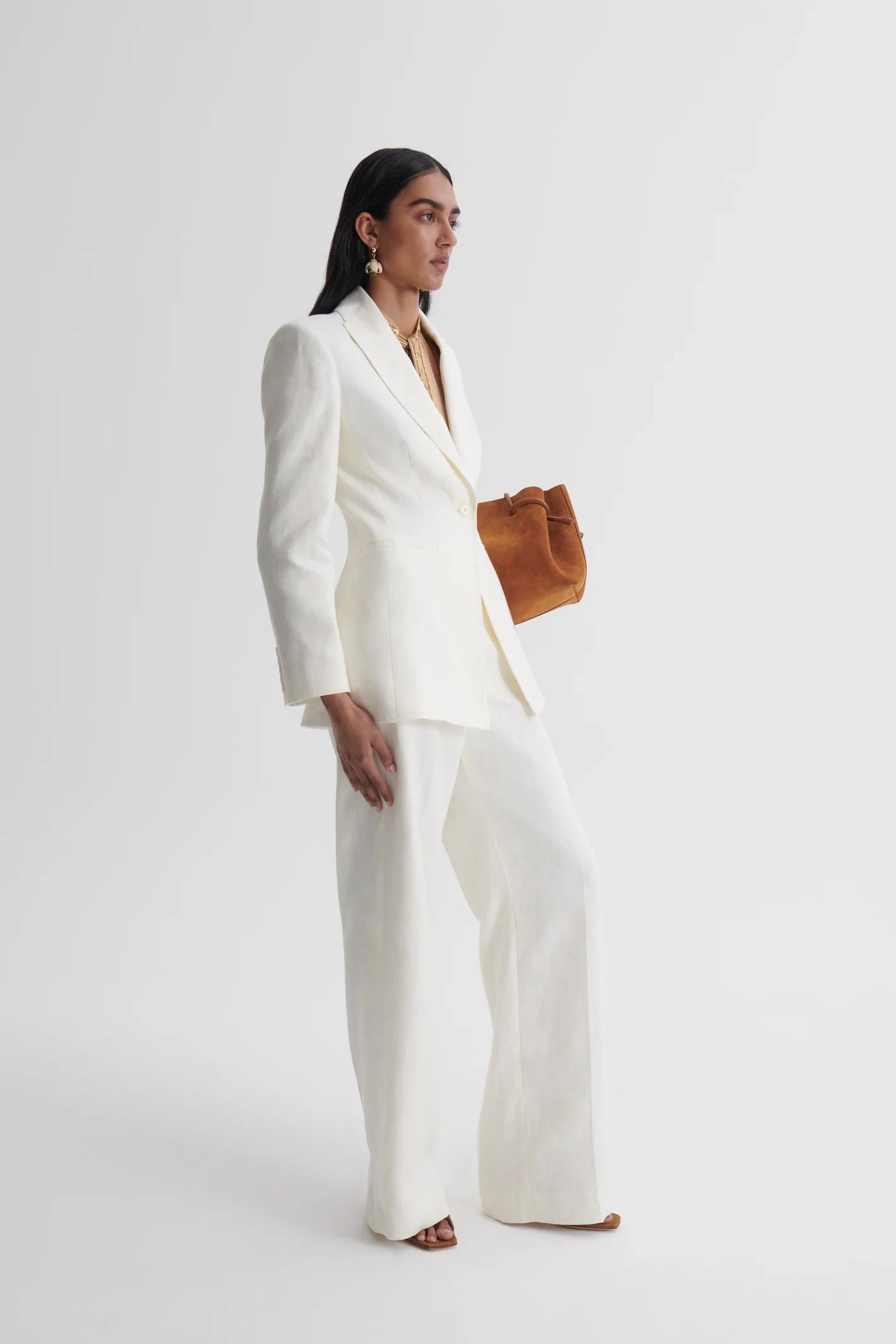 LINEN TAILORED JACKET - Image 5