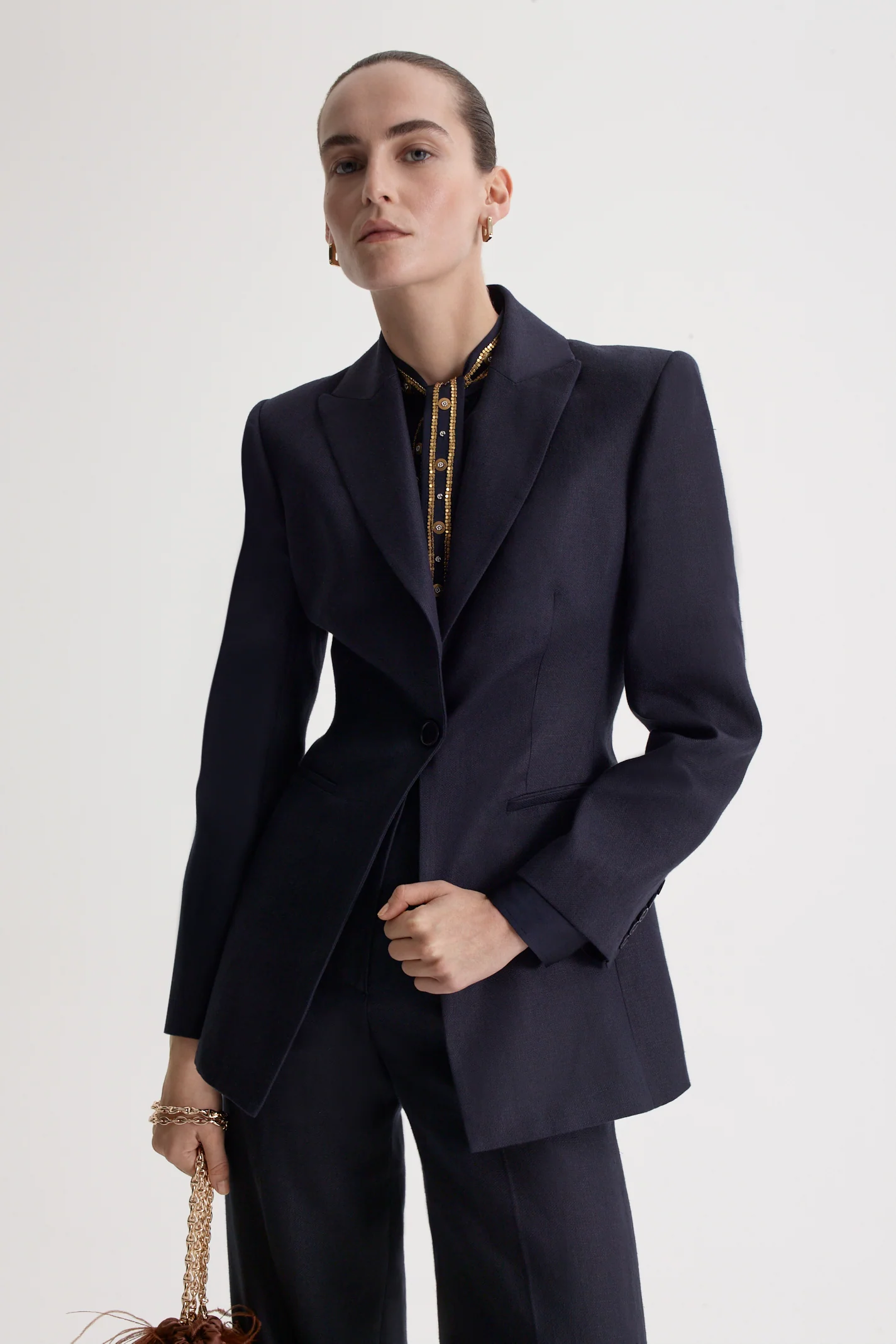 LINEN TAILORED JACKET - Image 3
