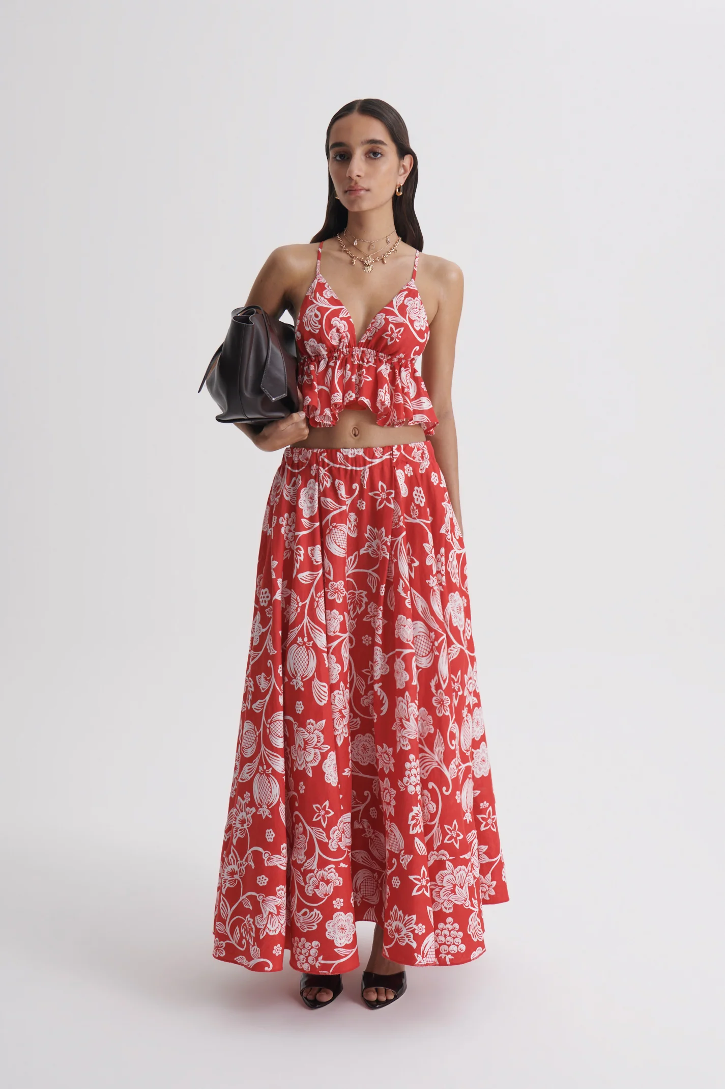 LINEN TROPICAL CAMISOLE - Image 4