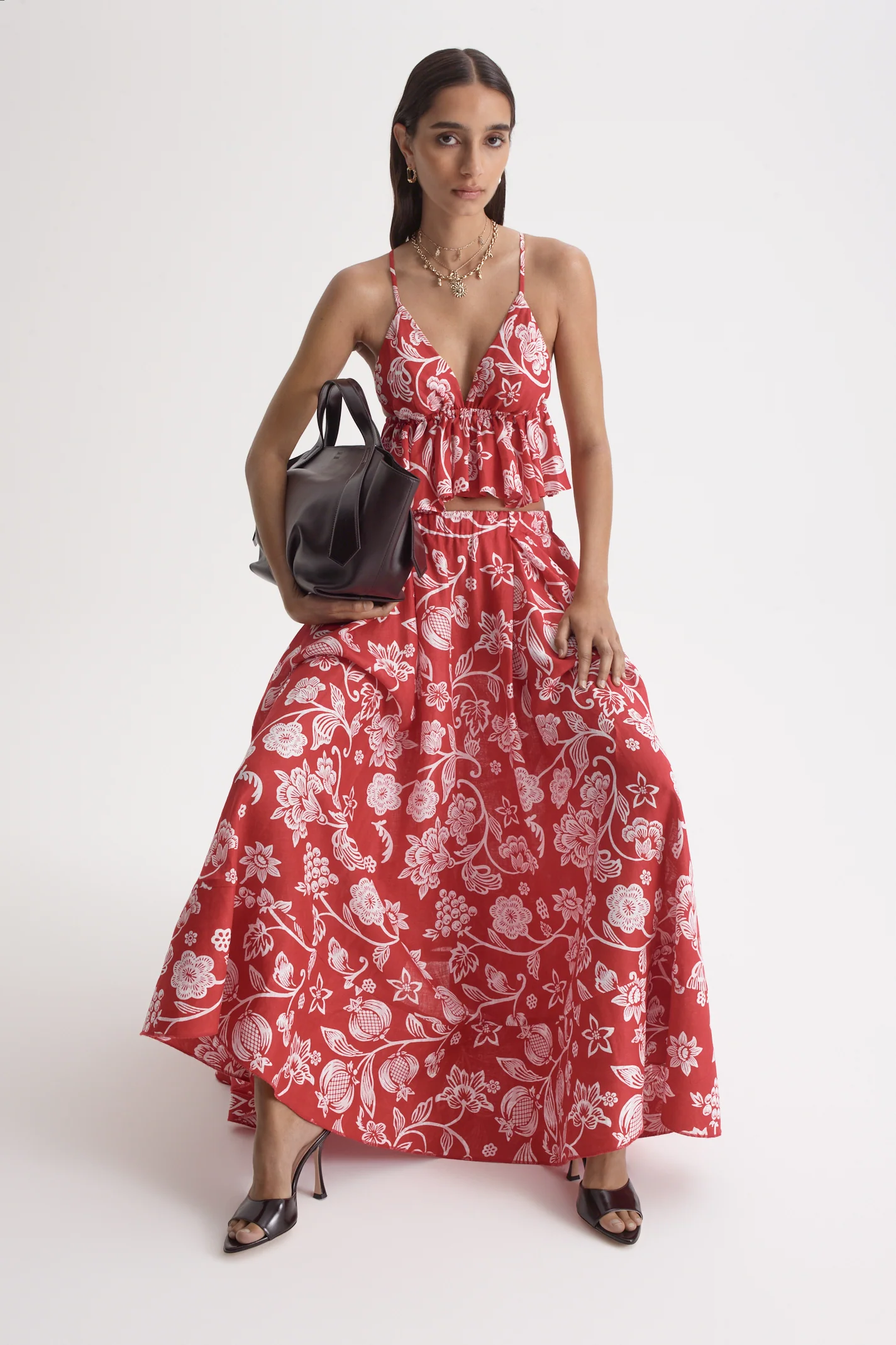 LINEN TROPICAL CAMISOLE - Image 7