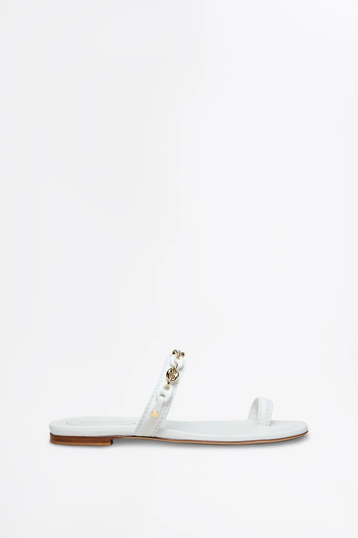 MARINE LINK CHAIN FLAT SANDAL - Image 2