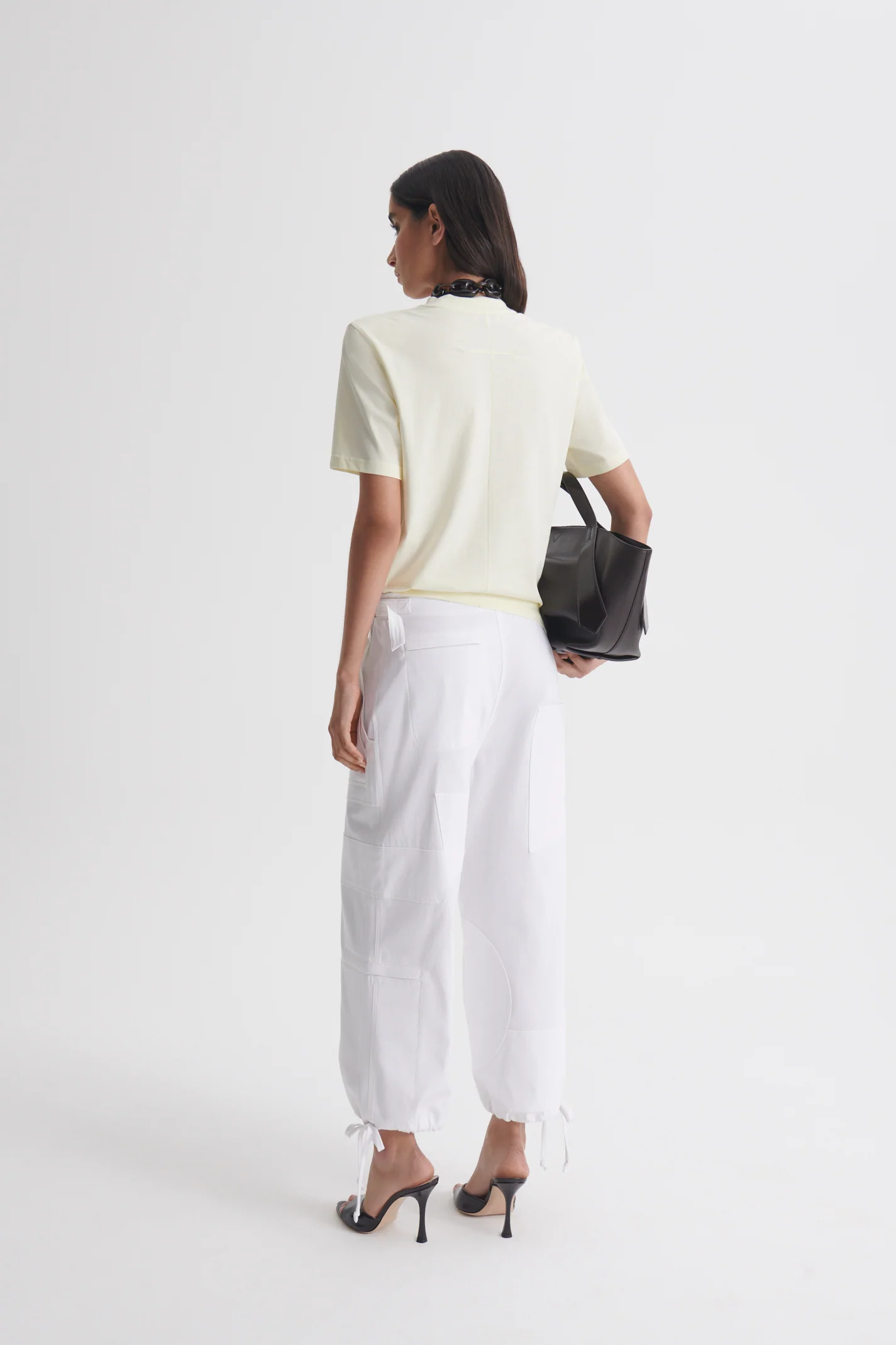 MERCERISED SHOULDER PAD TEE - Image 6