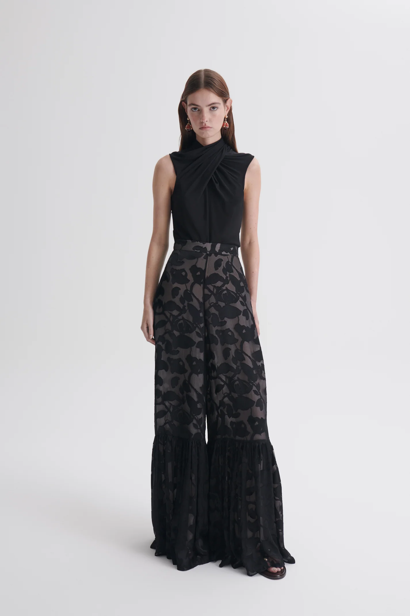 MESH TURBAN SLEEVELESS TOP - Image 4