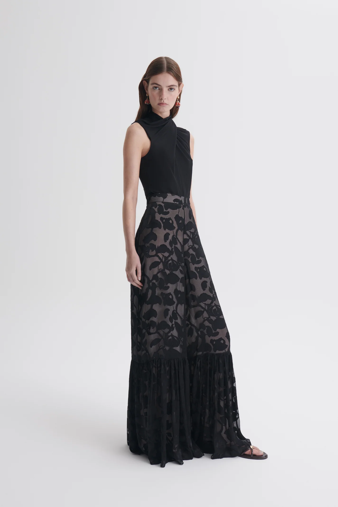 MESH TURBAN SLEEVELESS TOP - Image 5