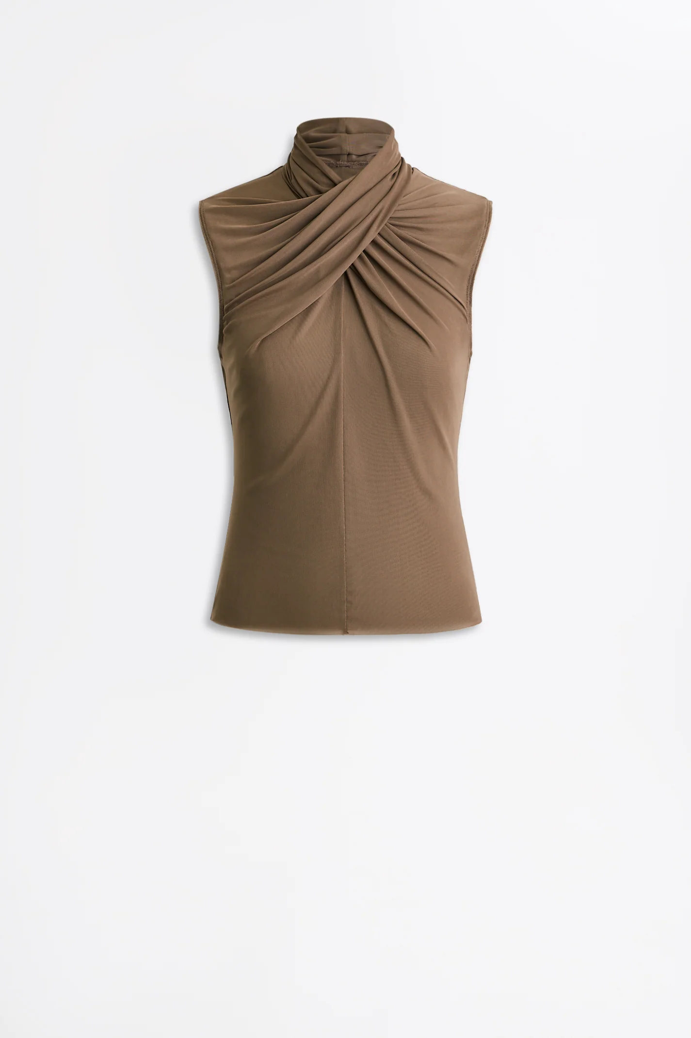 MESH TURBAN SLEEVELESS TOP - Image 2