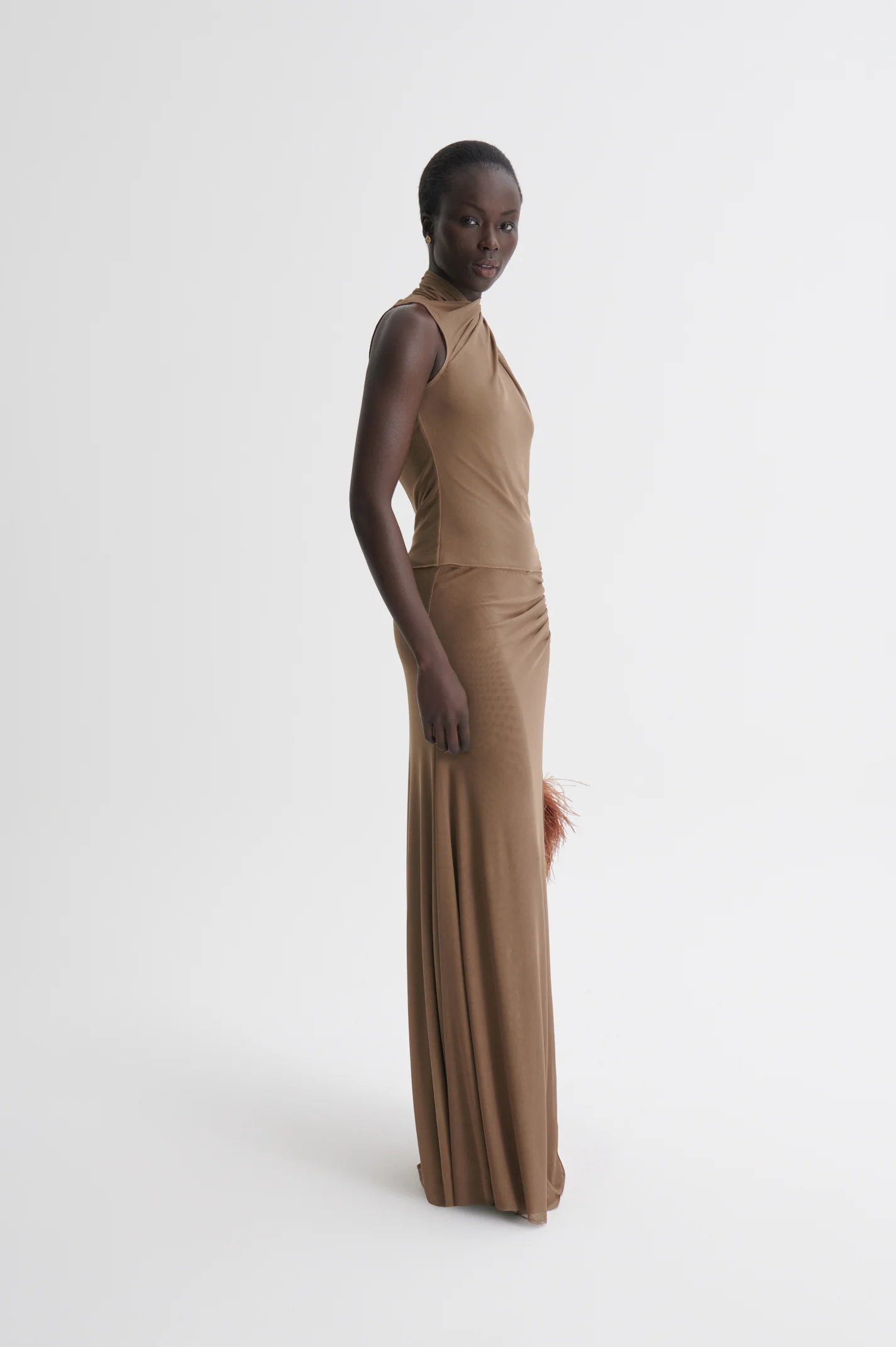 MESH TURBAN SLEEVELESS TOP - Image 4