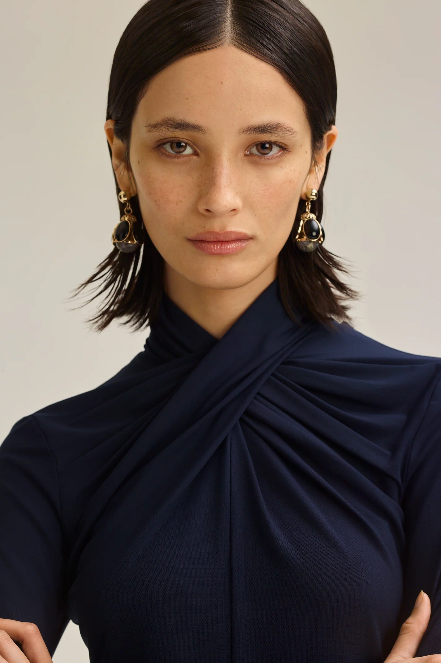 MESH TURBAN TWIST TOP - Image 3