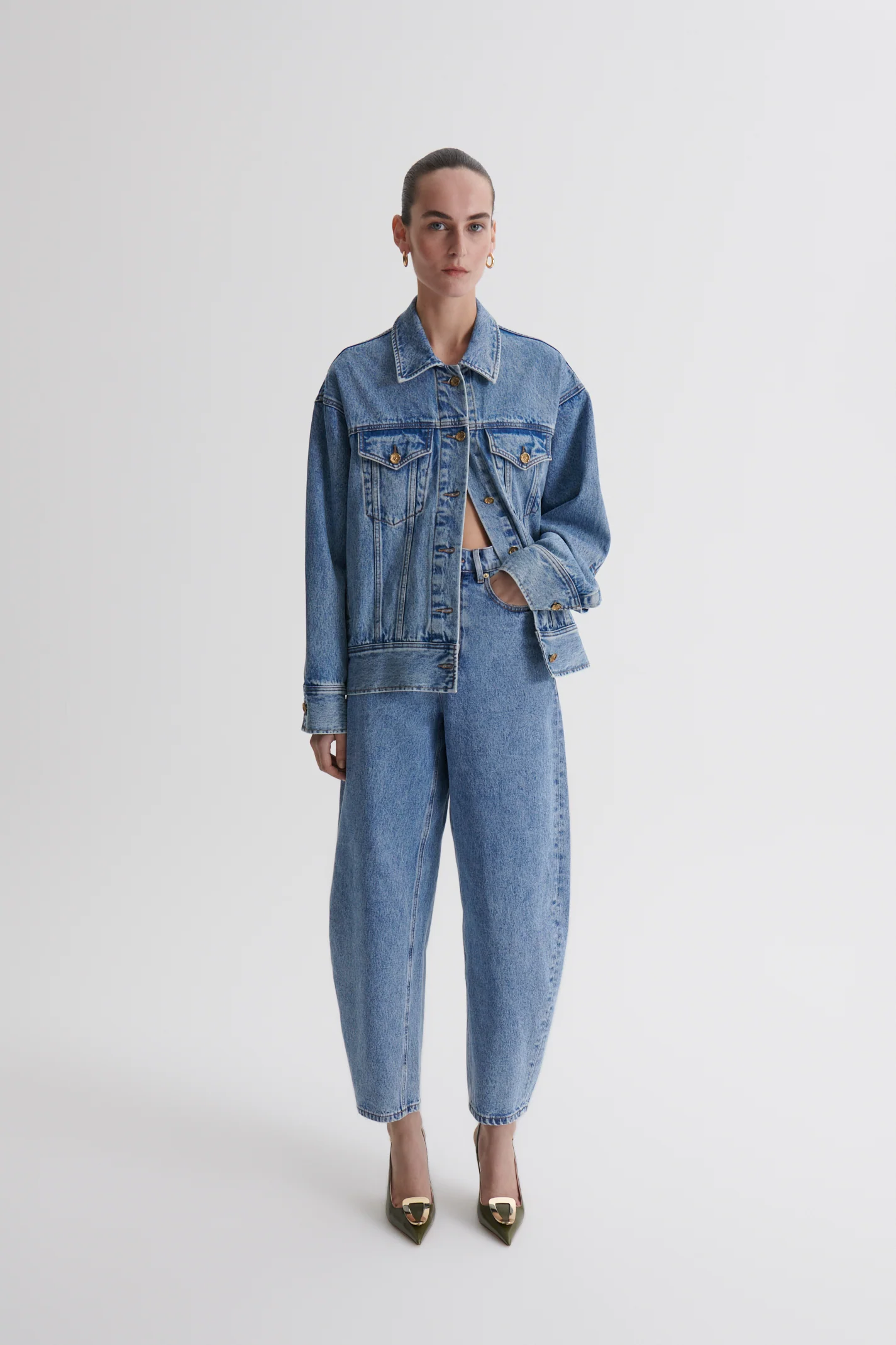 DENIM OVERSIZED JACKET - Image 3