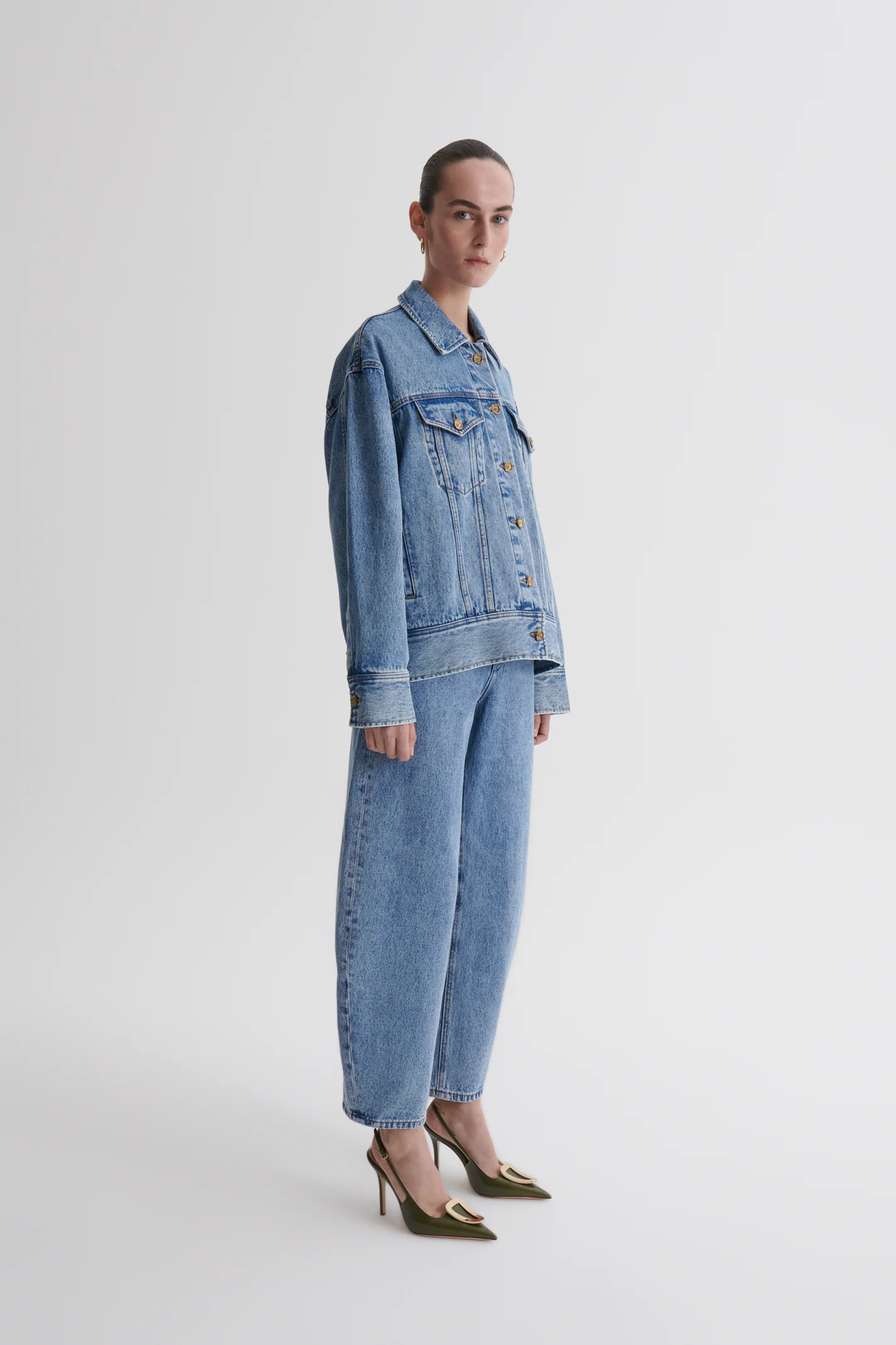 DENIM OVERSIZED JACKET - Image 4