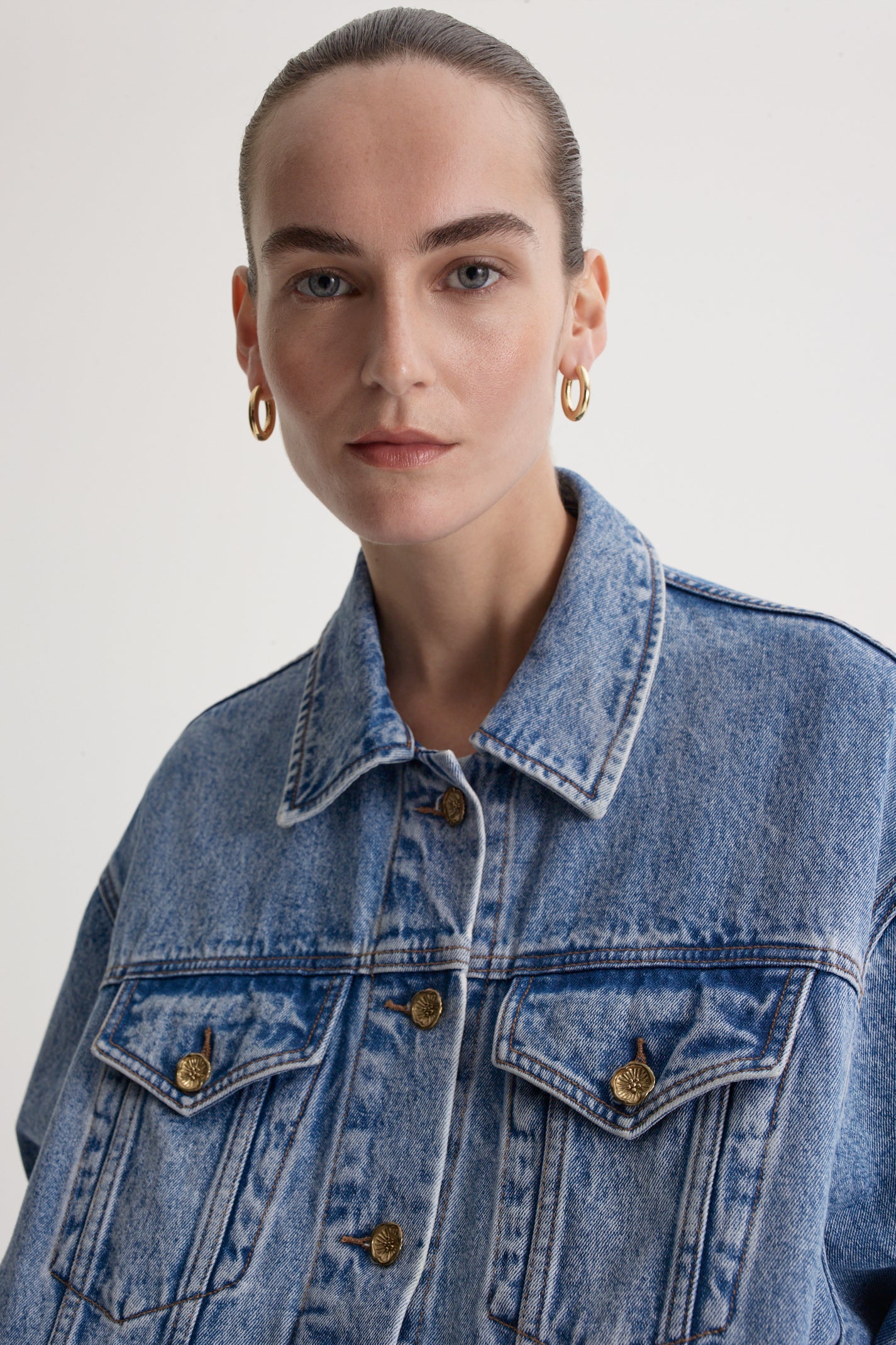 DENIM OVERSIZED JACKET - Image 6