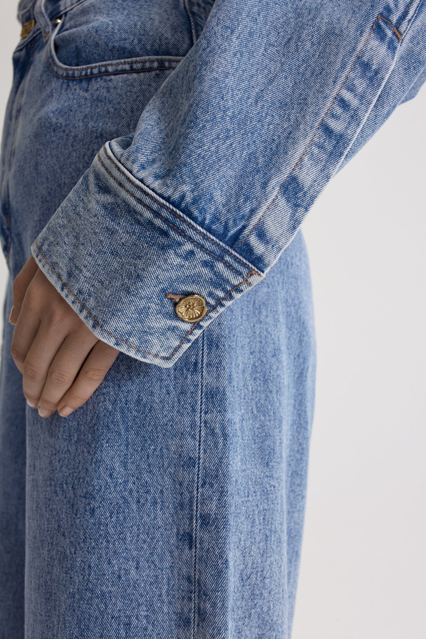 DENIM OVERSIZED JACKET - Image 7
