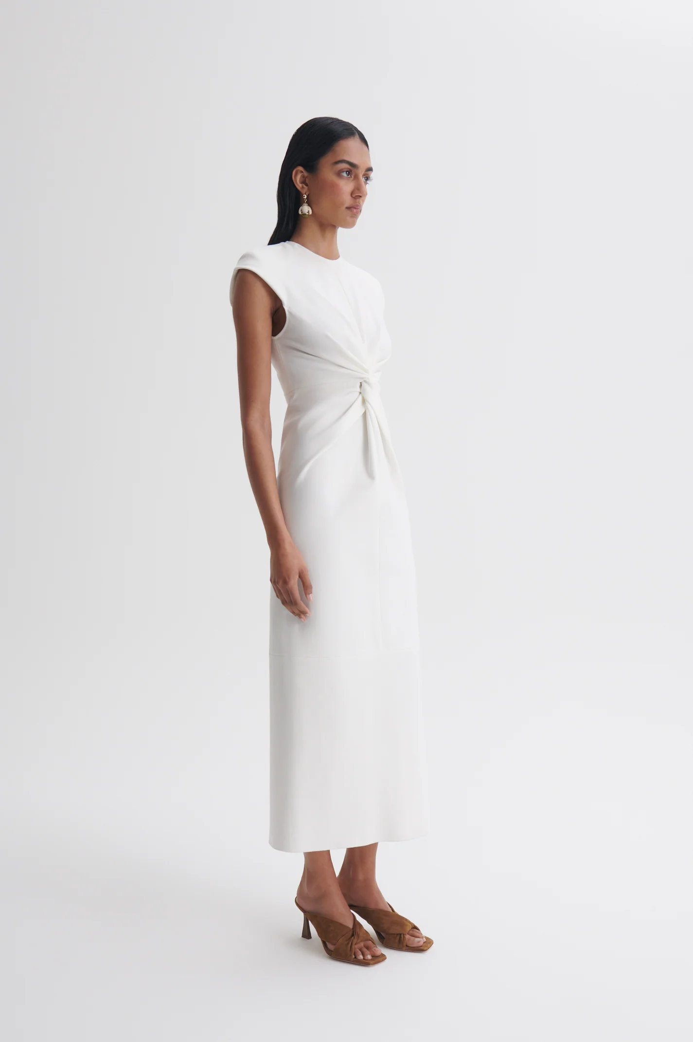 MILANO TURBAN PENCIL DRESS - Image 4