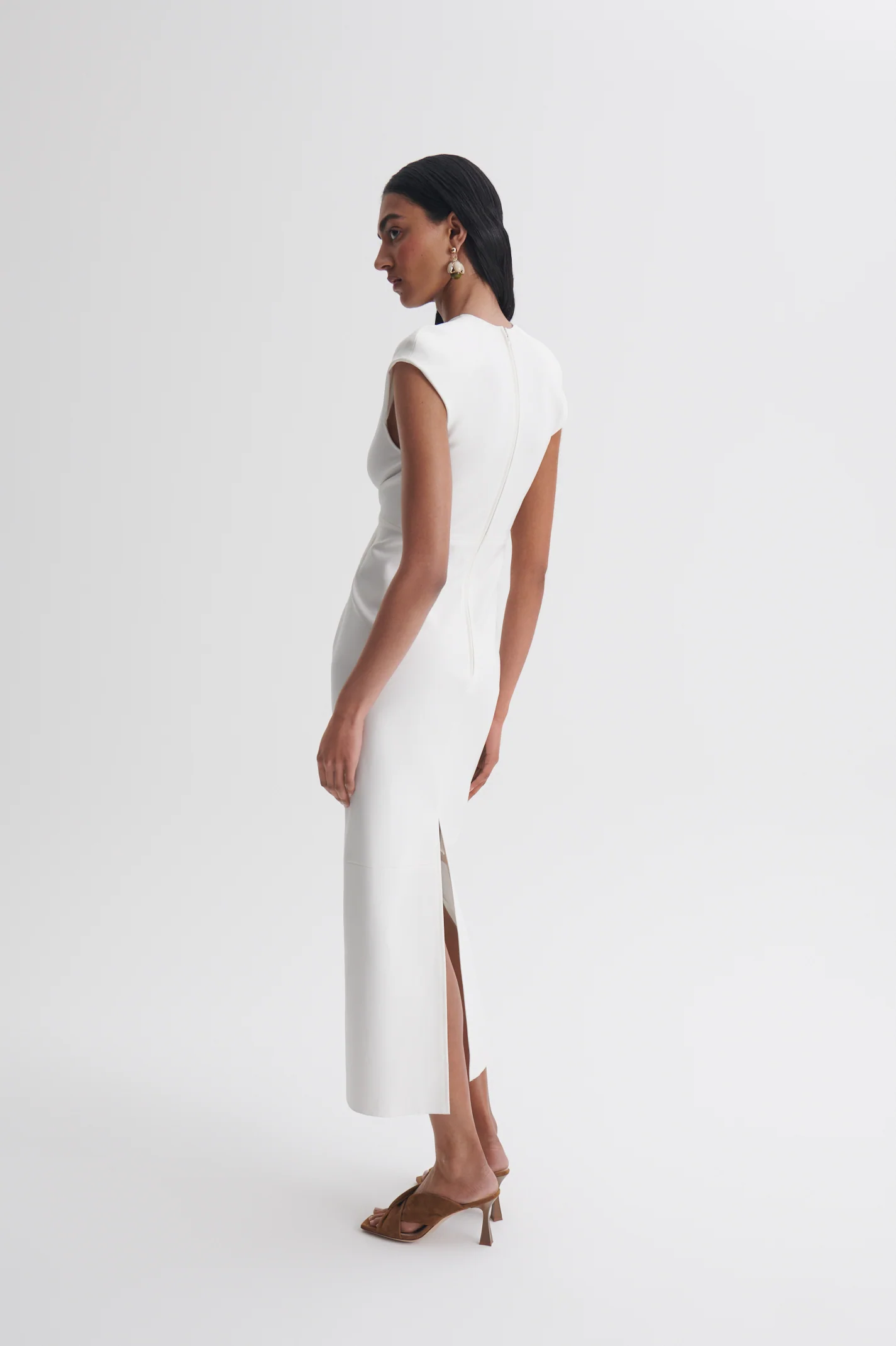 MILANO TURBAN PENCIL DRESS - Image 5