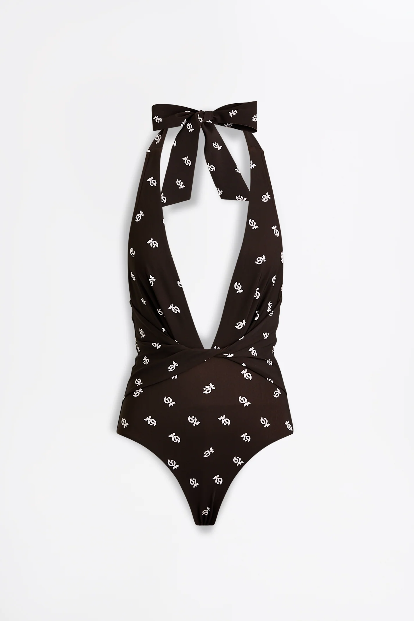 PAISLEY TURBAN DRAPE ONE PIECE - Image 2