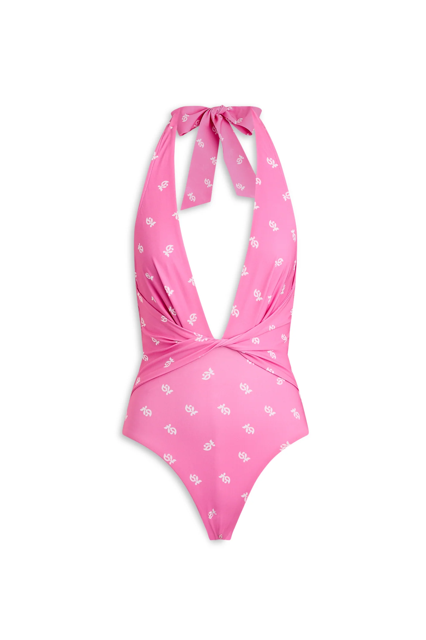 PAISLEY TURBAN DRAPE ONE PIECE