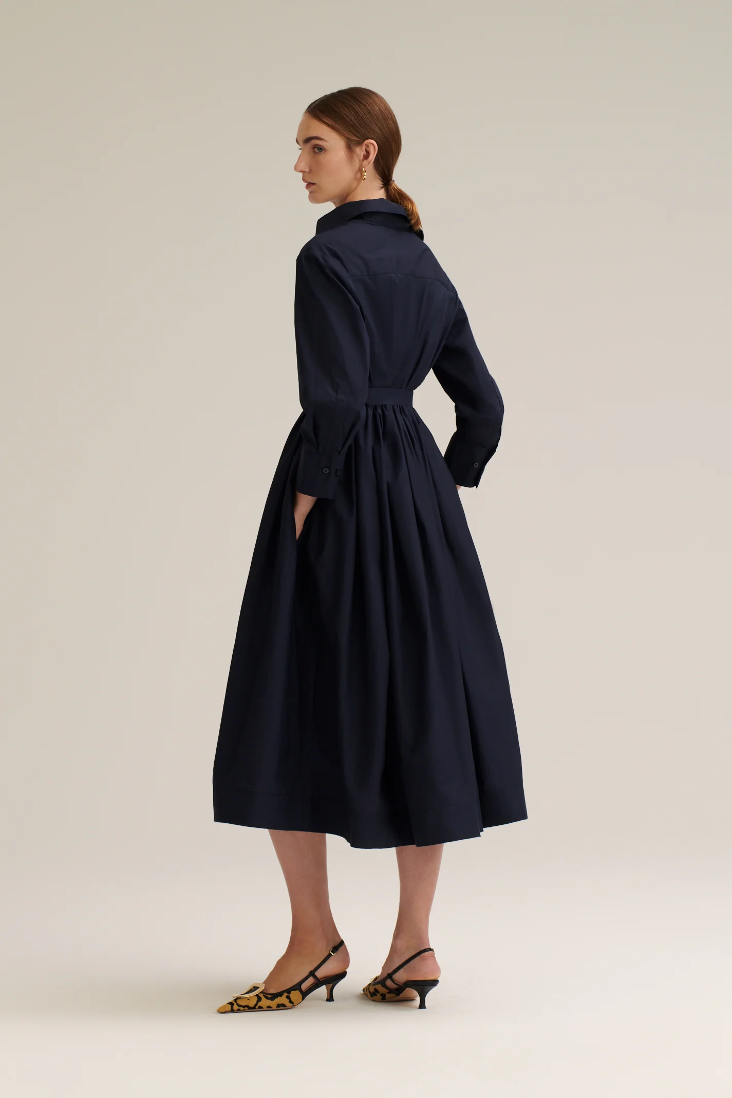 PARACHUTE BUCKLE SHIRT DRESS - Image 6