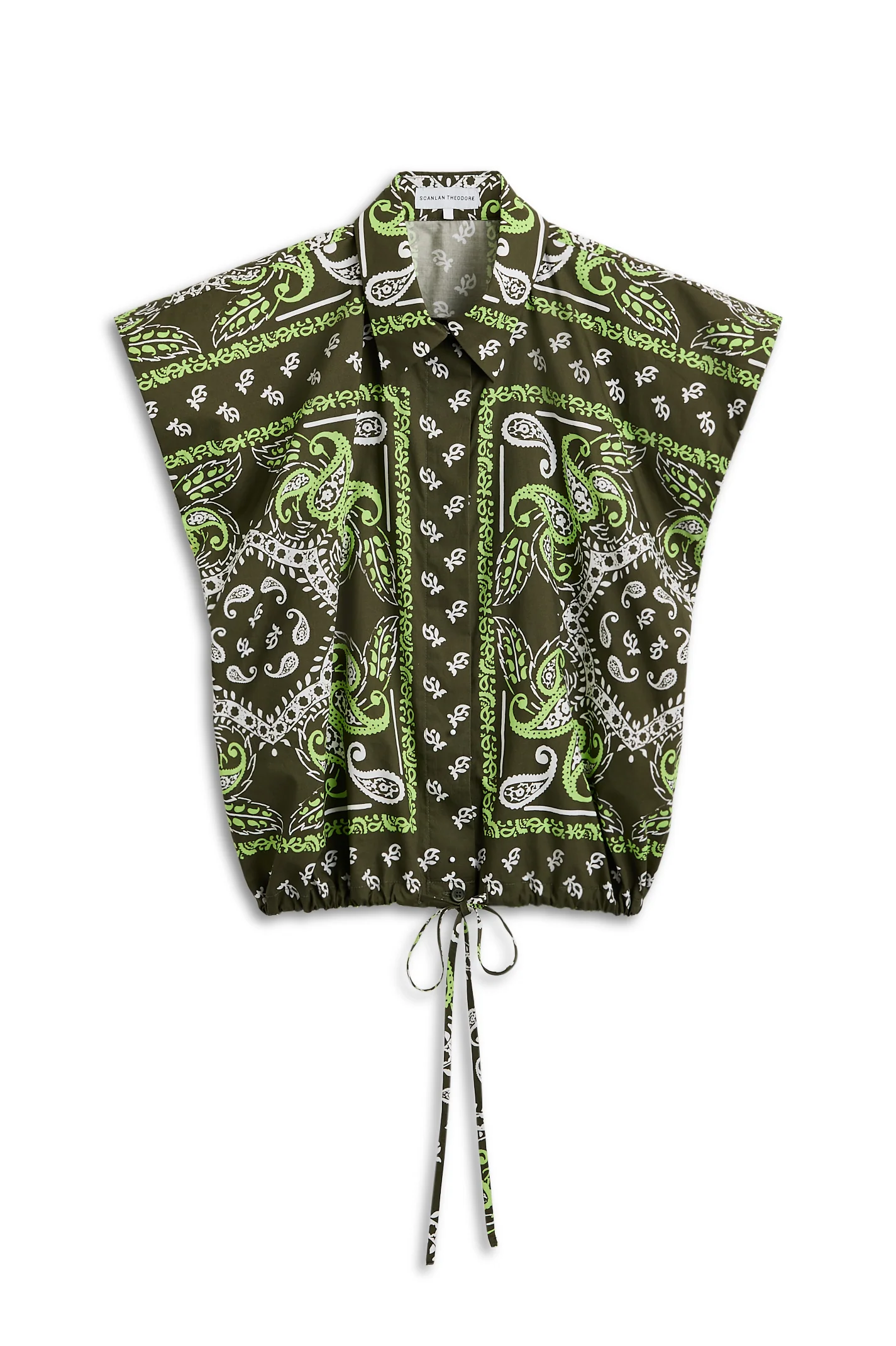 PARACHUTE COTTON BANDANA SHIRT